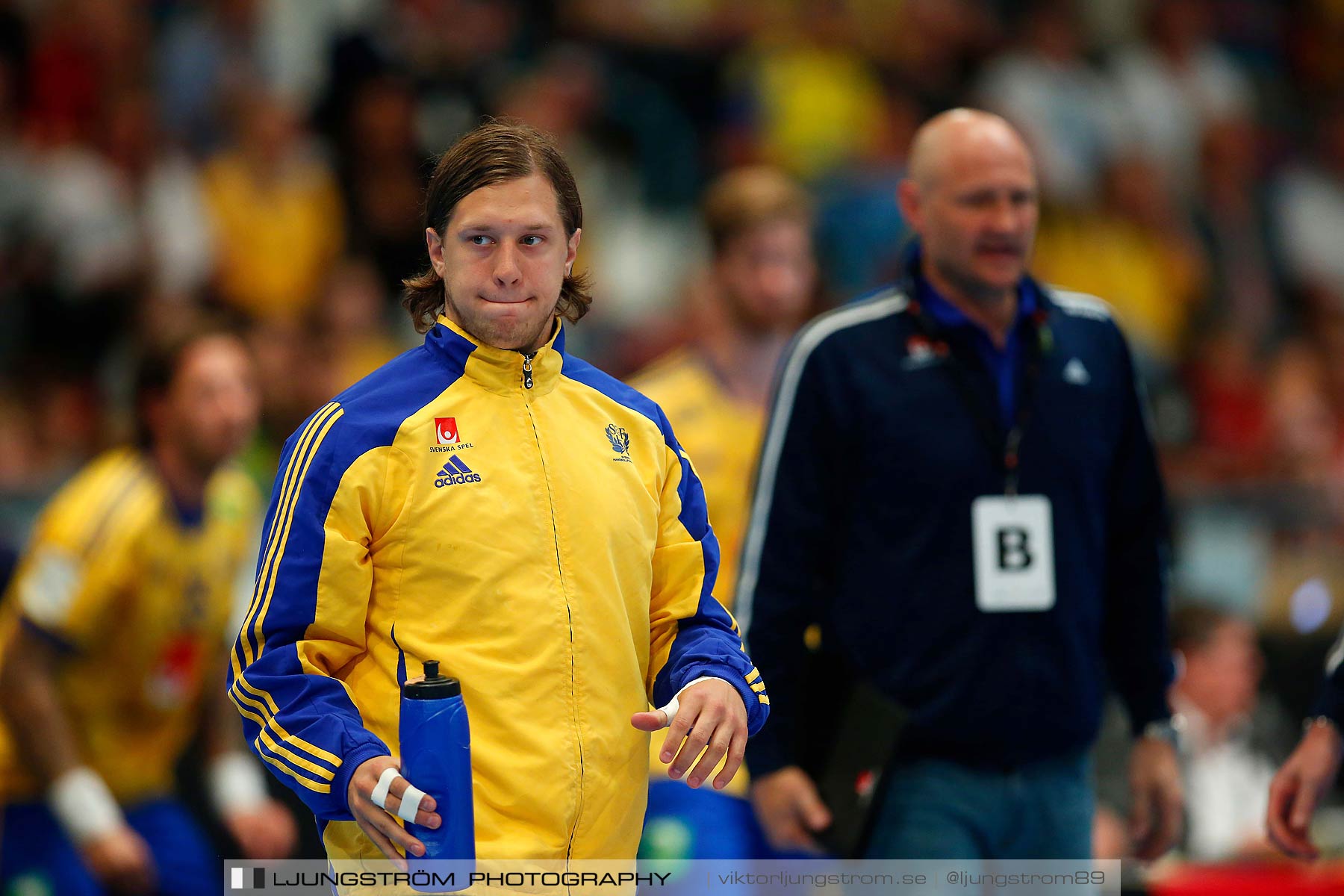 EM-kval Sverige-Slovakien 27-22,herr,Hovet,Stockholm,Sverige,Handboll,,2015,152238