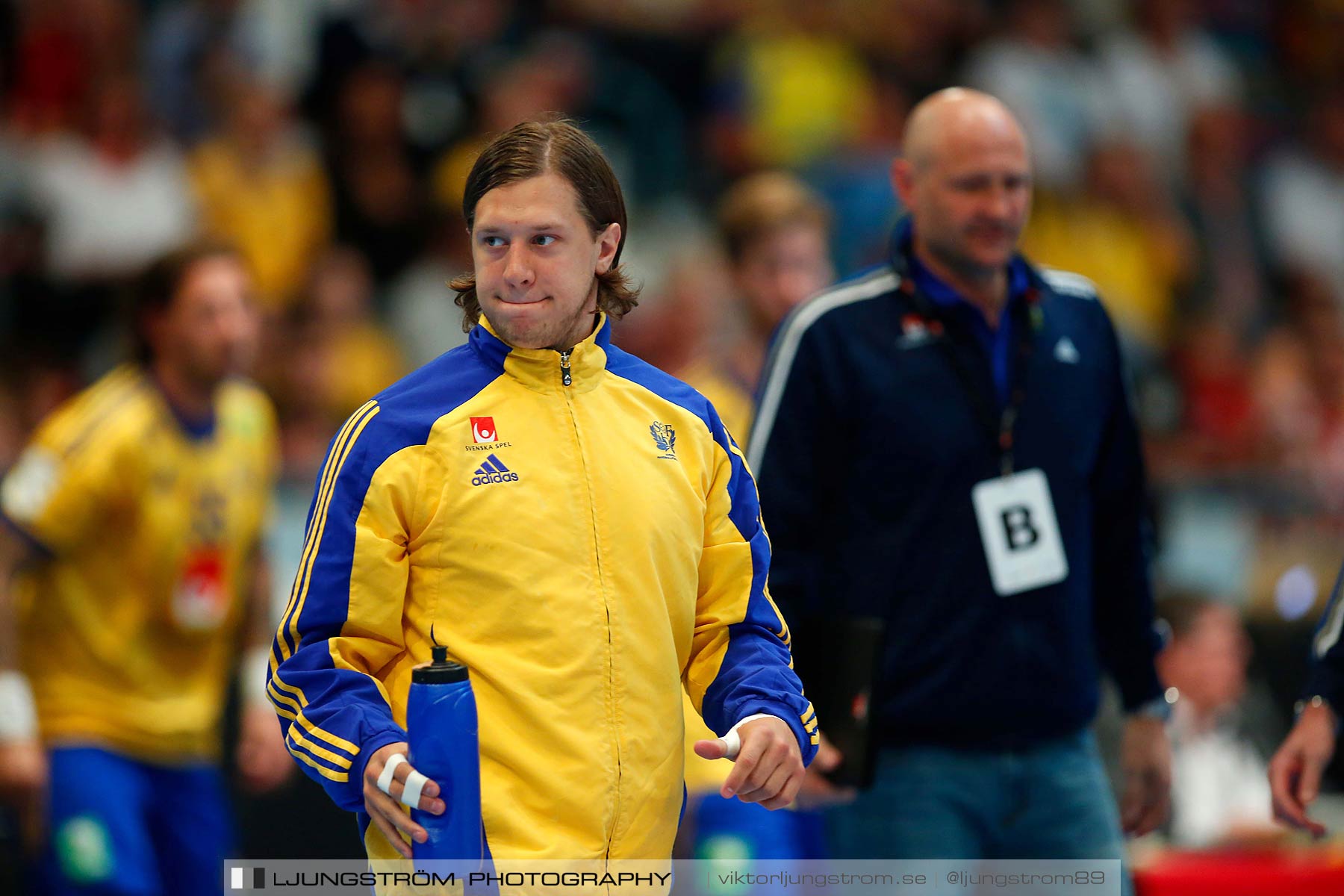 EM-kval Sverige-Slovakien 27-22,herr,Hovet,Stockholm,Sverige,Handboll,,2015,152239