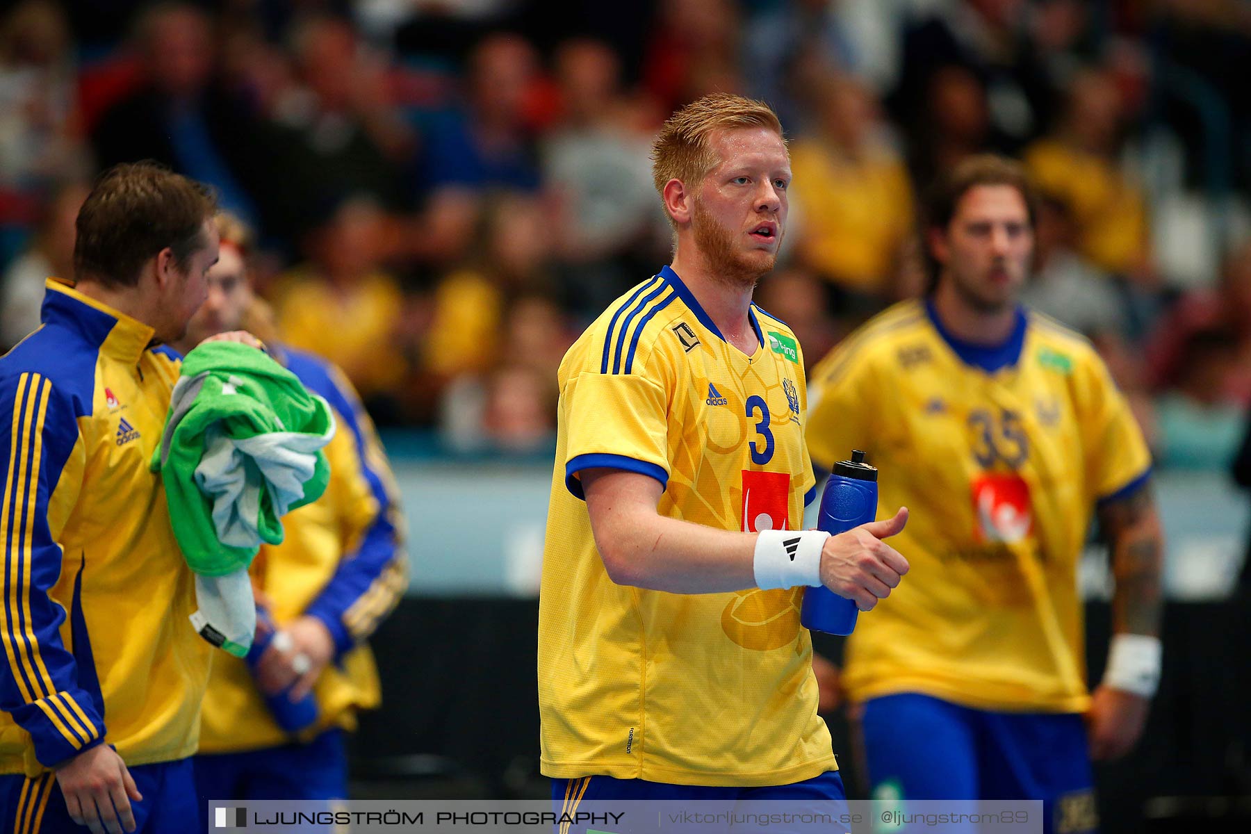 EM-kval Sverige-Slovakien 27-22,herr,Hovet,Stockholm,Sverige,Handboll,,2015,152242