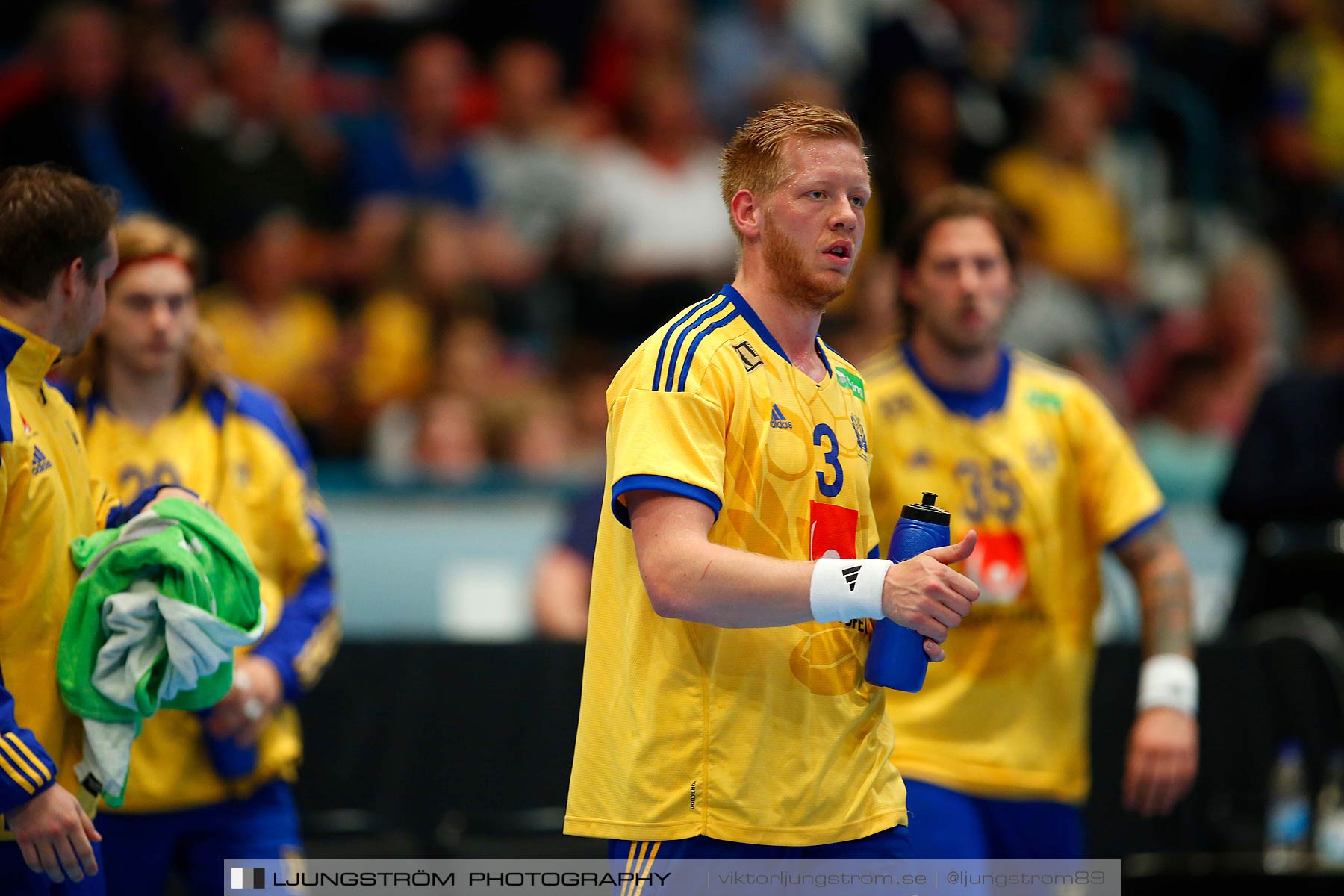 EM-kval Sverige-Slovakien 27-22,herr,Hovet,Stockholm,Sverige,Handboll,,2015,152243