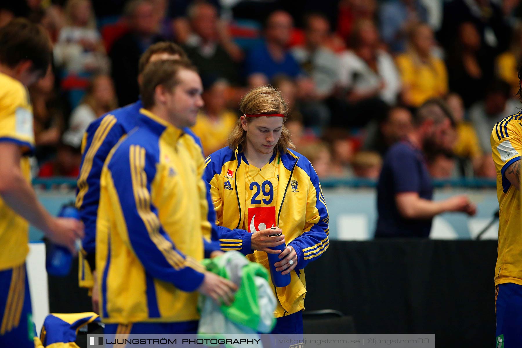 EM-kval Sverige-Slovakien 27-22,herr,Hovet,Stockholm,Sverige,Handboll,,2015,152245