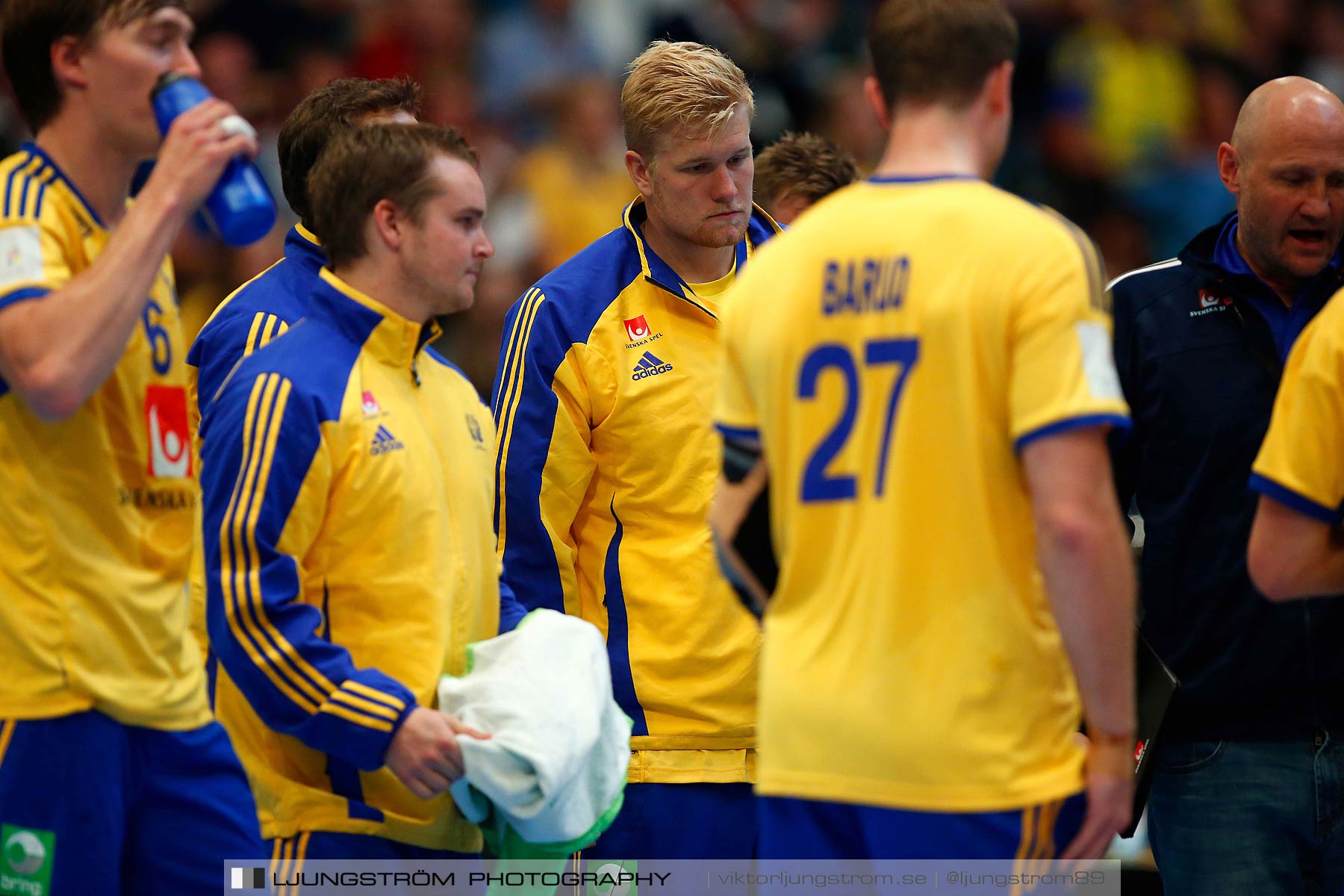 EM-kval Sverige-Slovakien 27-22,herr,Hovet,Stockholm,Sverige,Handboll,,2015,152258