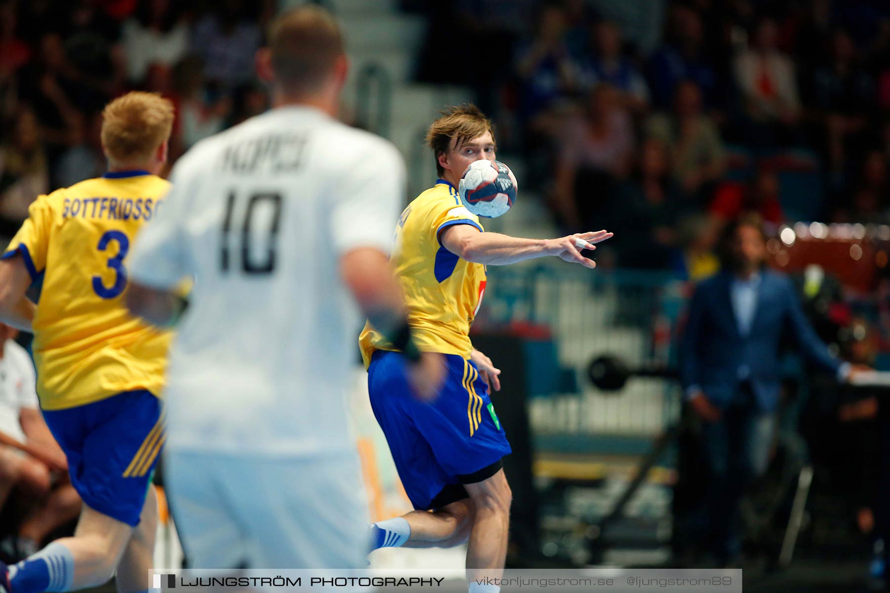 EM-kval Sverige-Slovakien 27-22,herr,Hovet,Stockholm,Sverige,Handboll,,2015,152263