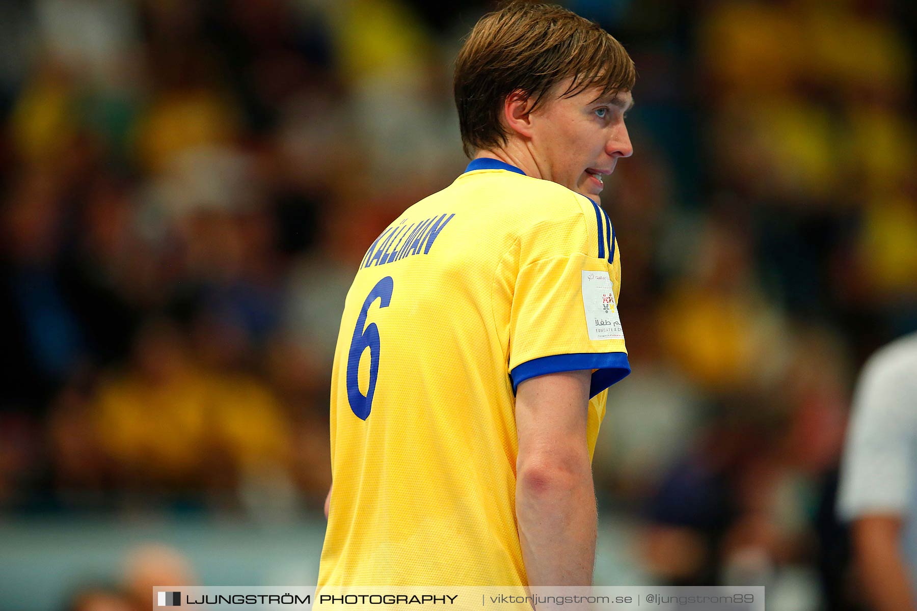 EM-kval Sverige-Slovakien 27-22,herr,Hovet,Stockholm,Sverige,Handboll,,2015,152290