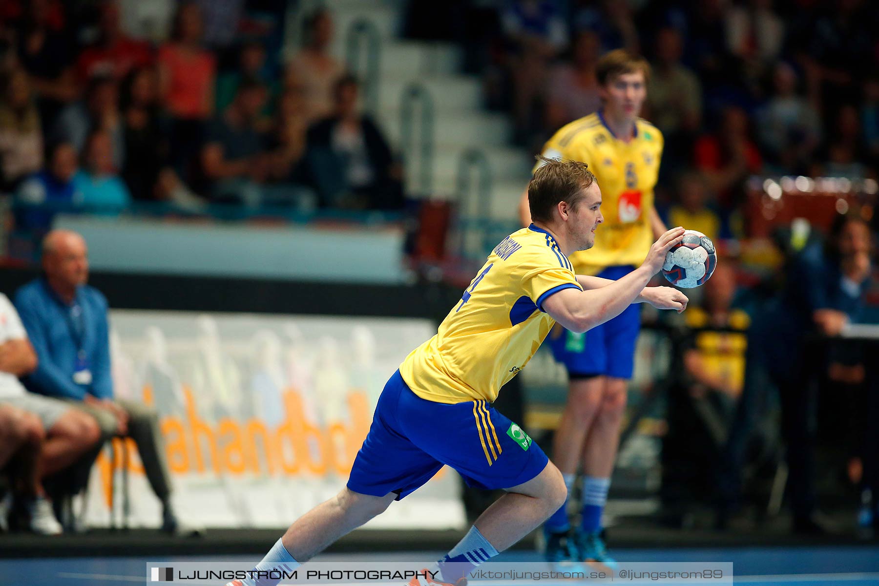 EM-kval Sverige-Slovakien 27-22,herr,Hovet,Stockholm,Sverige,Handboll,,2015,152302