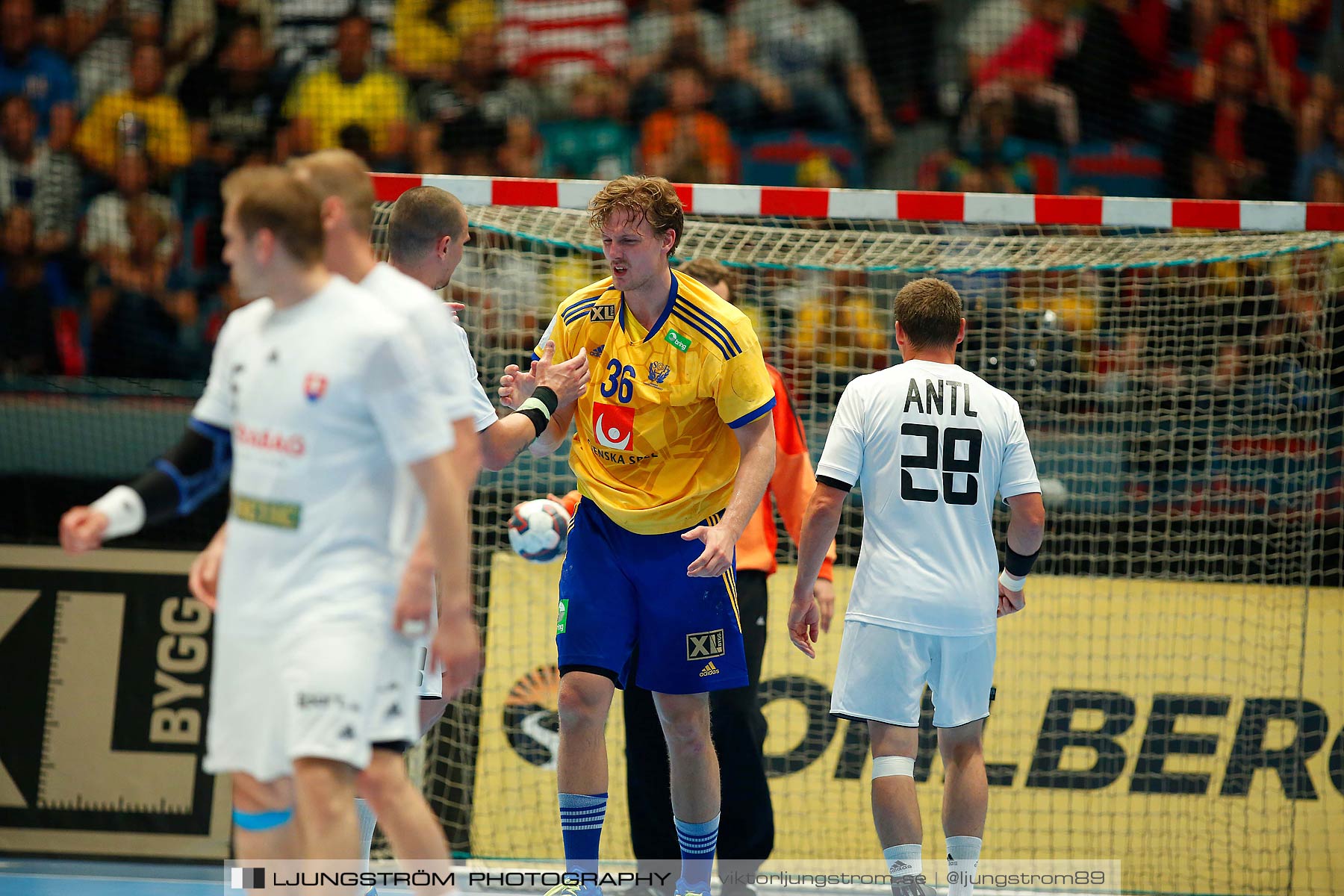 EM-kval Sverige-Slovakien 27-22,herr,Hovet,Stockholm,Sverige,Handboll,,2015,152309