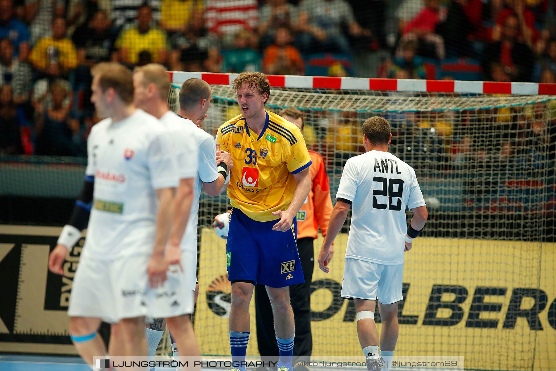 EM-kval Sverige-Slovakien 27-22,herr,Hovet,Stockholm,Sverige,Handboll,,2015,152310