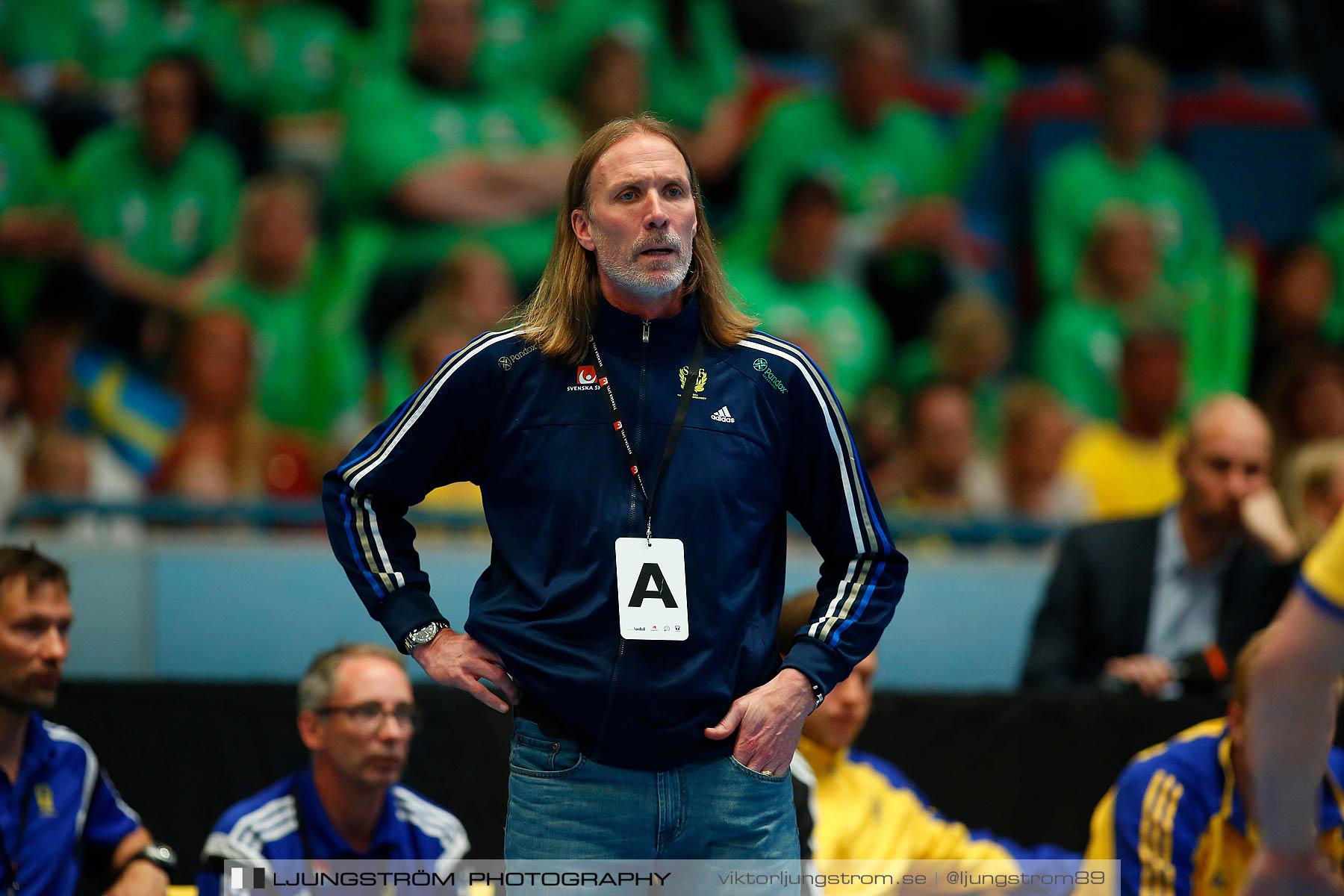 EM-kval Sverige-Slovakien 27-22,herr,Hovet,Stockholm,Sverige,Handboll,,2015,152321