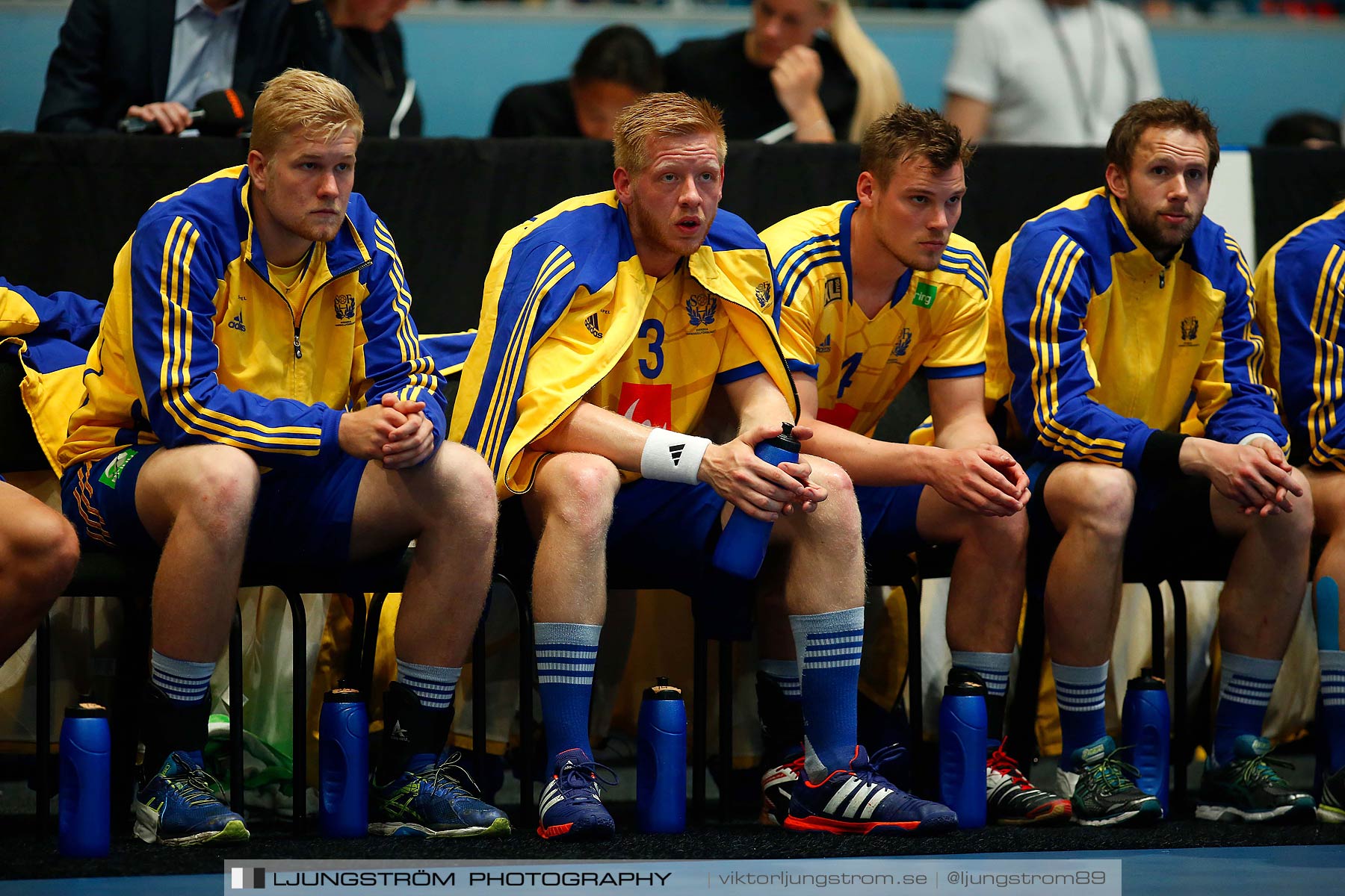 EM-kval Sverige-Slovakien 27-22,herr,Hovet,Stockholm,Sverige,Handboll,,2015,152330