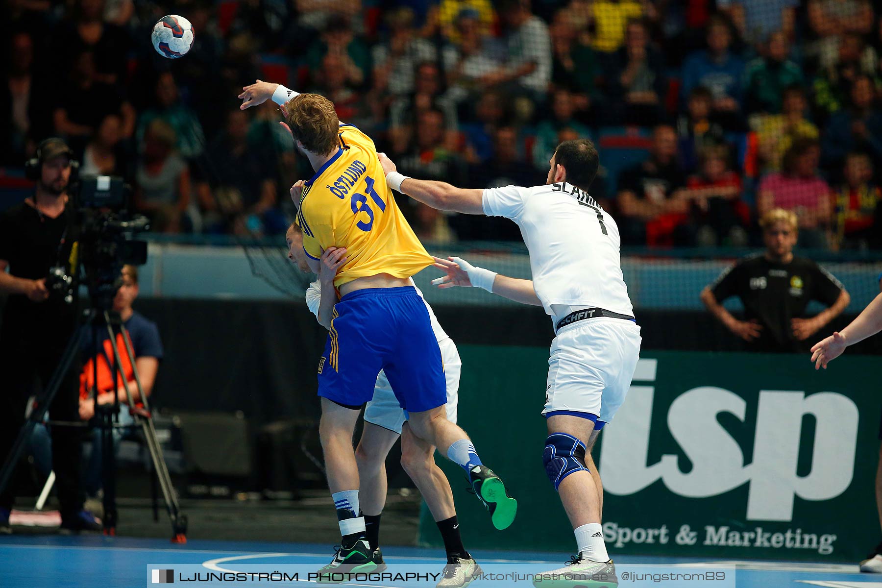 EM-kval Sverige-Slovakien 27-22,herr,Hovet,Stockholm,Sverige,Handboll,,2015,152335