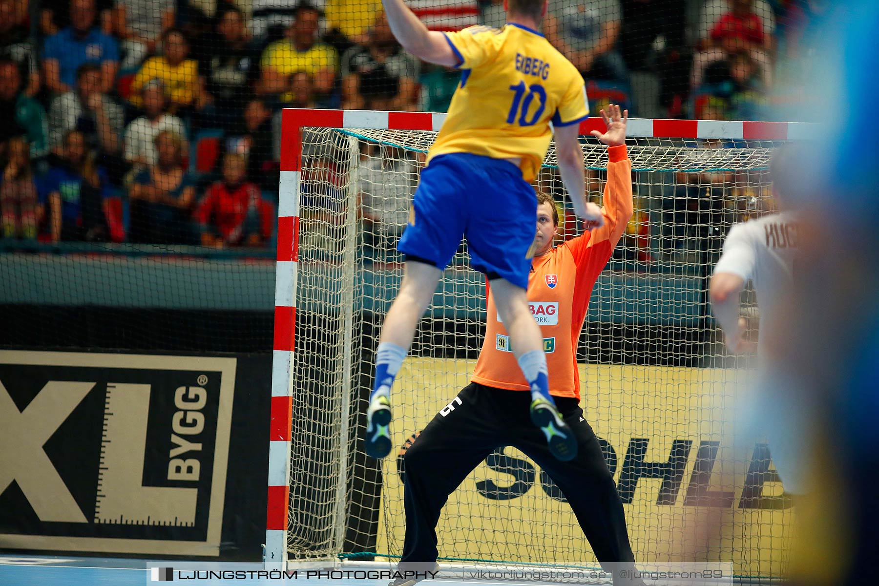 EM-kval Sverige-Slovakien 27-22,herr,Hovet,Stockholm,Sverige,Handboll,,2015,152377