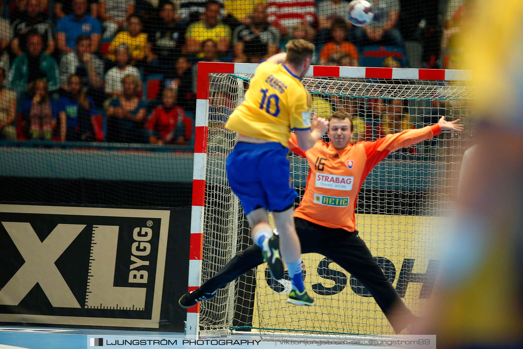 EM-kval Sverige-Slovakien 27-22,herr,Hovet,Stockholm,Sverige,Handboll,,2015,152378