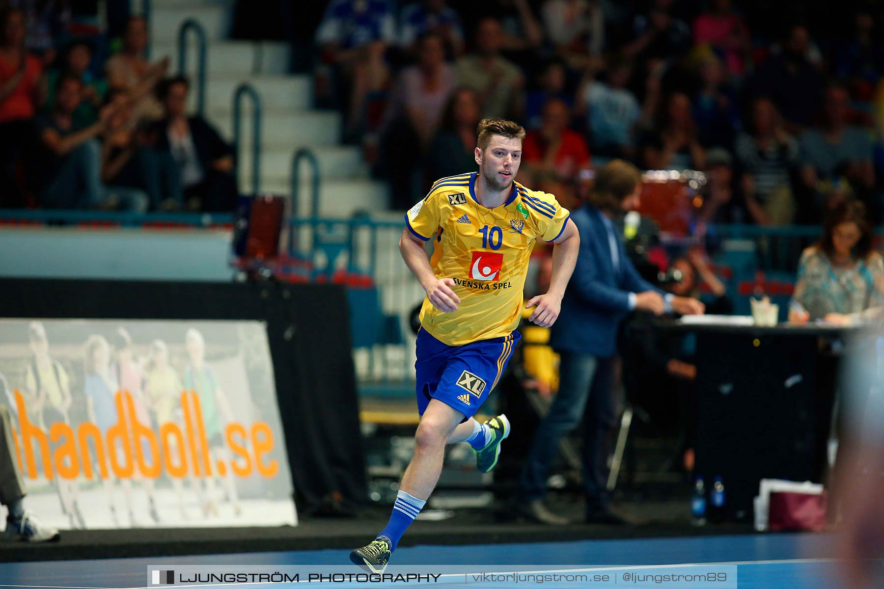 EM-kval Sverige-Slovakien 27-22,herr,Hovet,Stockholm,Sverige,Handboll,,2015,152386