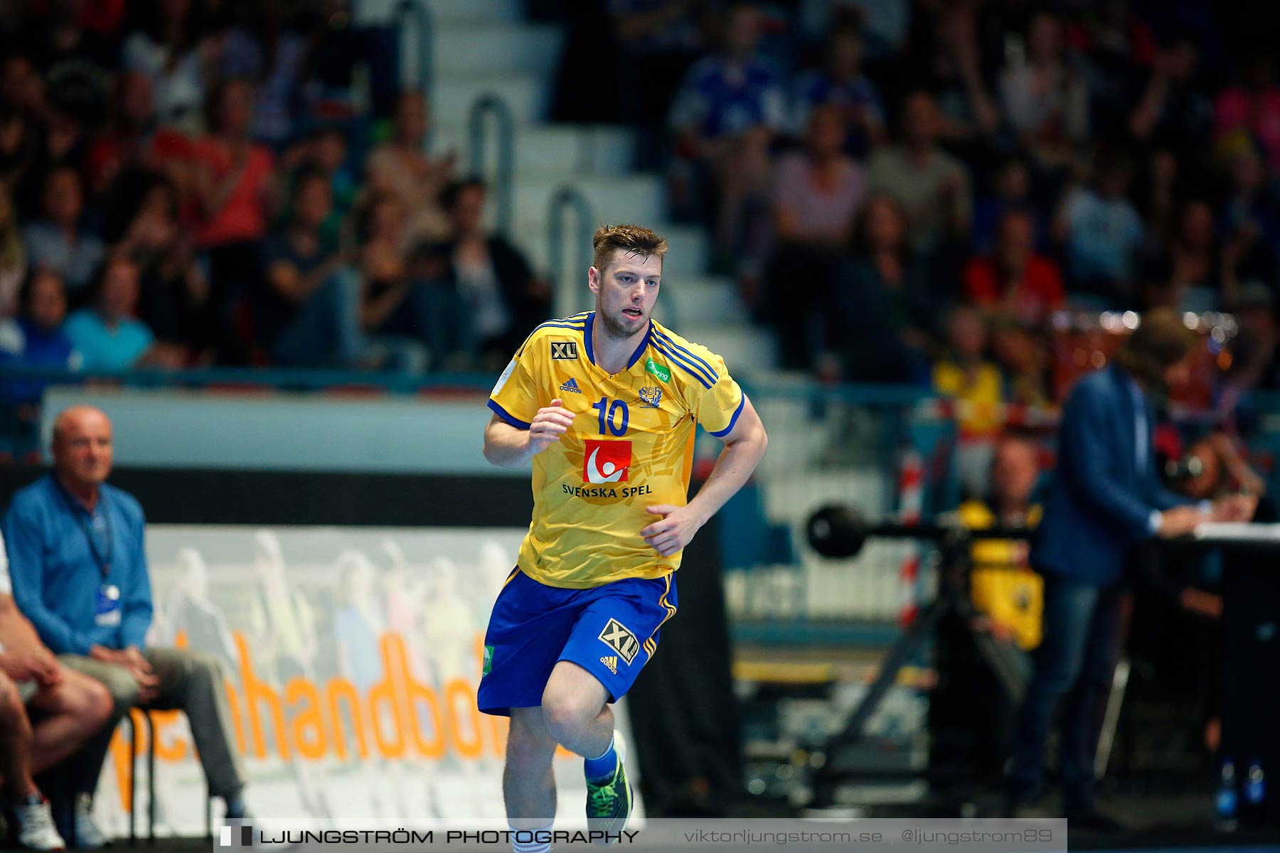 EM-kval Sverige-Slovakien 27-22,herr,Hovet,Stockholm,Sverige,Handboll,,2015,152389