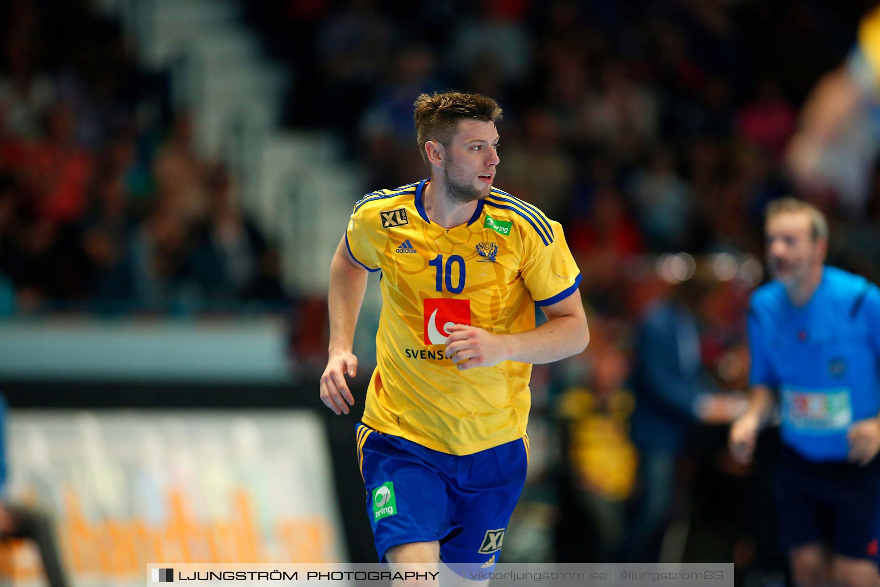 EM-kval Sverige-Slovakien 27-22,herr,Hovet,Stockholm,Sverige,Handboll,,2015,152396