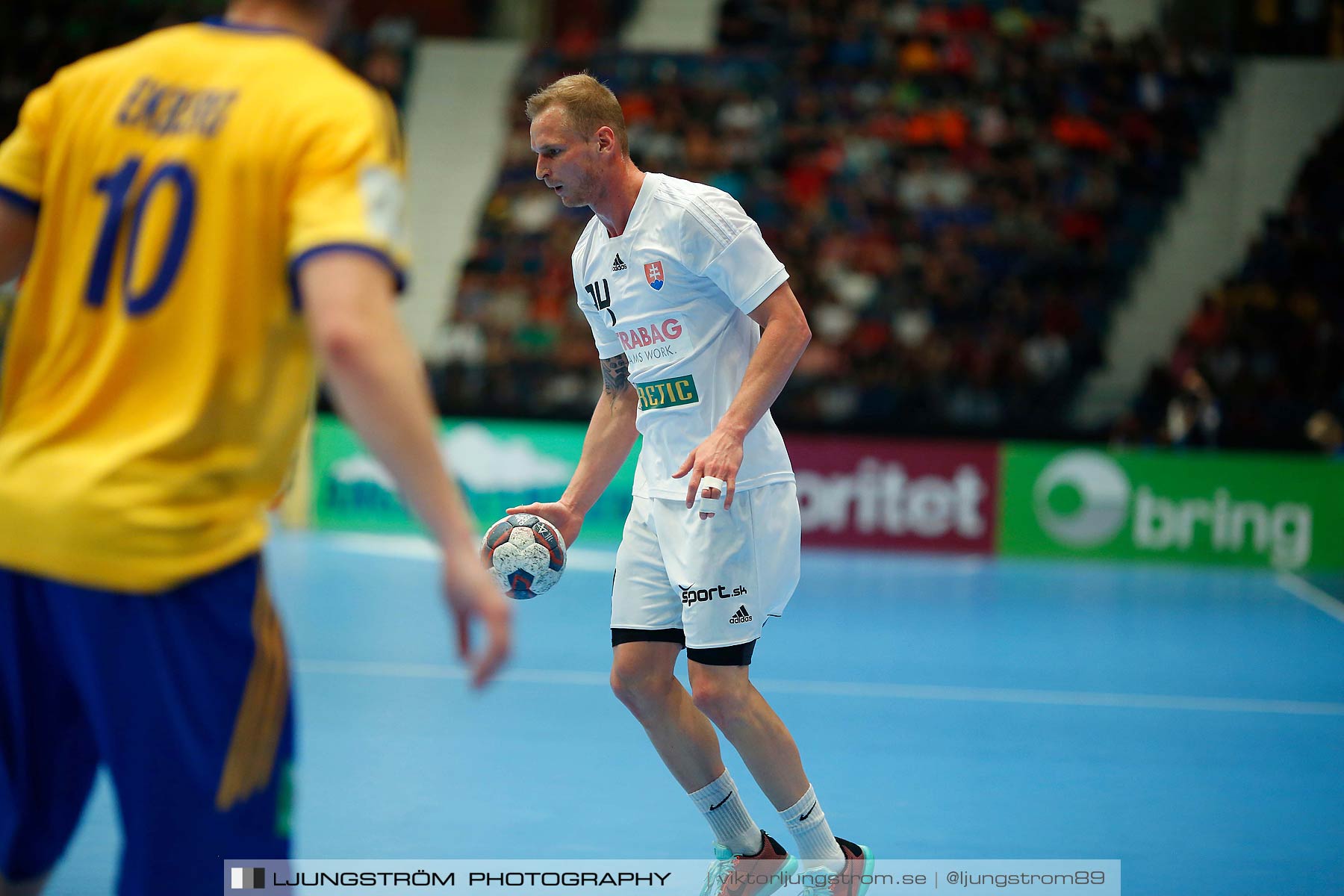 EM-kval Sverige-Slovakien 27-22,herr,Hovet,Stockholm,Sverige,Handboll,,2015,152441