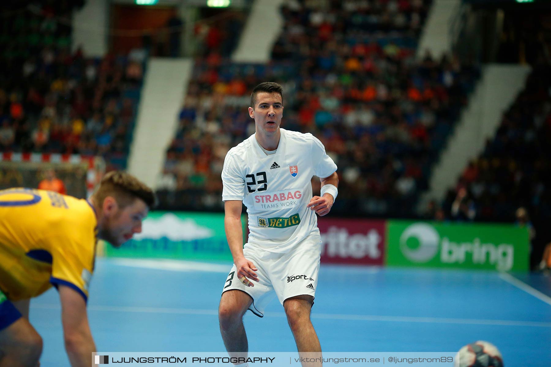 EM-kval Sverige-Slovakien 27-22,herr,Hovet,Stockholm,Sverige,Handboll,,2015,152460