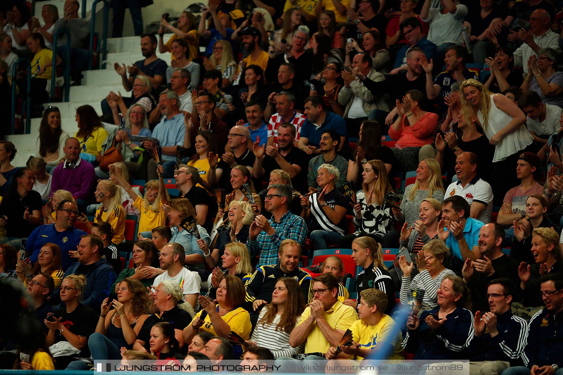 EM-kval Sverige-Slovakien 27-22,herr,Hovet,Stockholm,Sverige,Handboll,,2015,152485