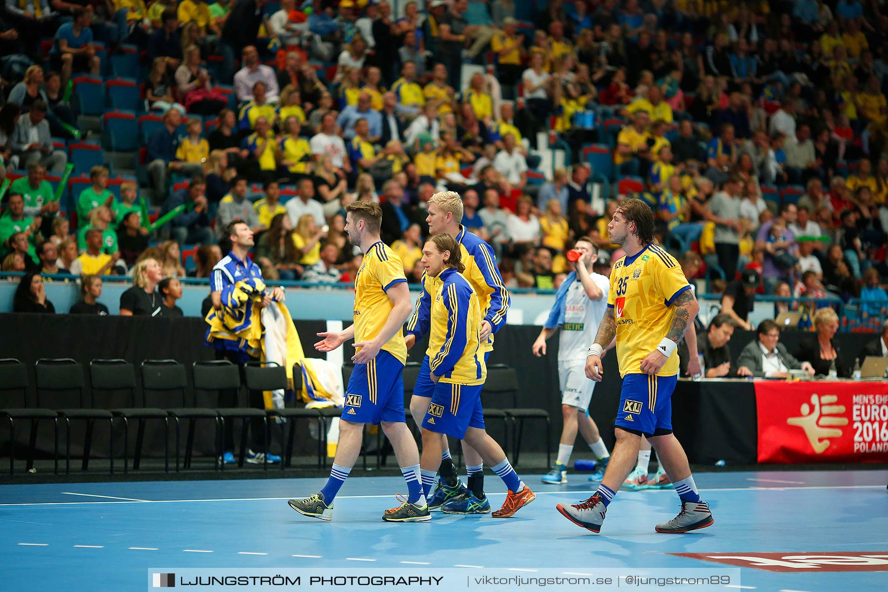 EM-kval Sverige-Slovakien 27-22,herr,Hovet,Stockholm,Sverige,Handboll,,2015,152503