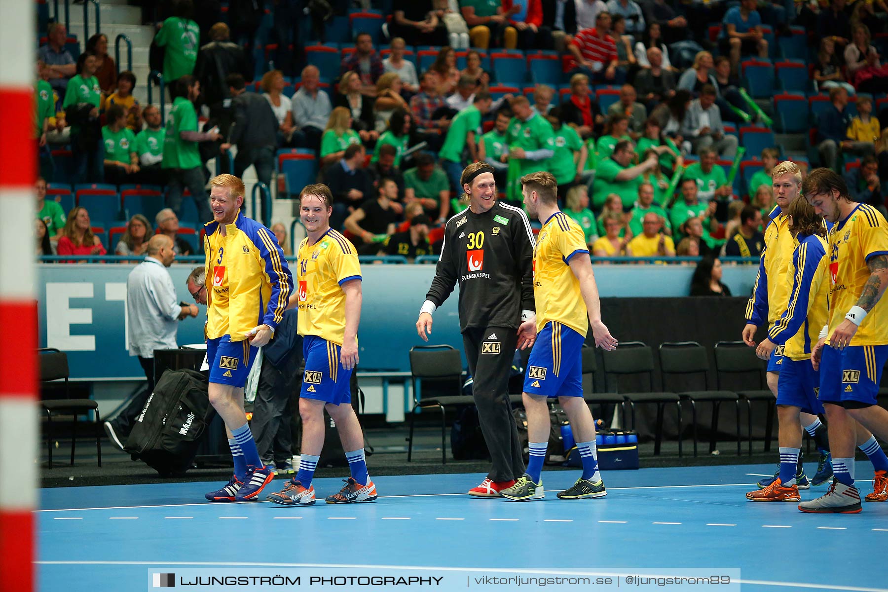 EM-kval Sverige-Slovakien 27-22,herr,Hovet,Stockholm,Sverige,Handboll,,2015,152505