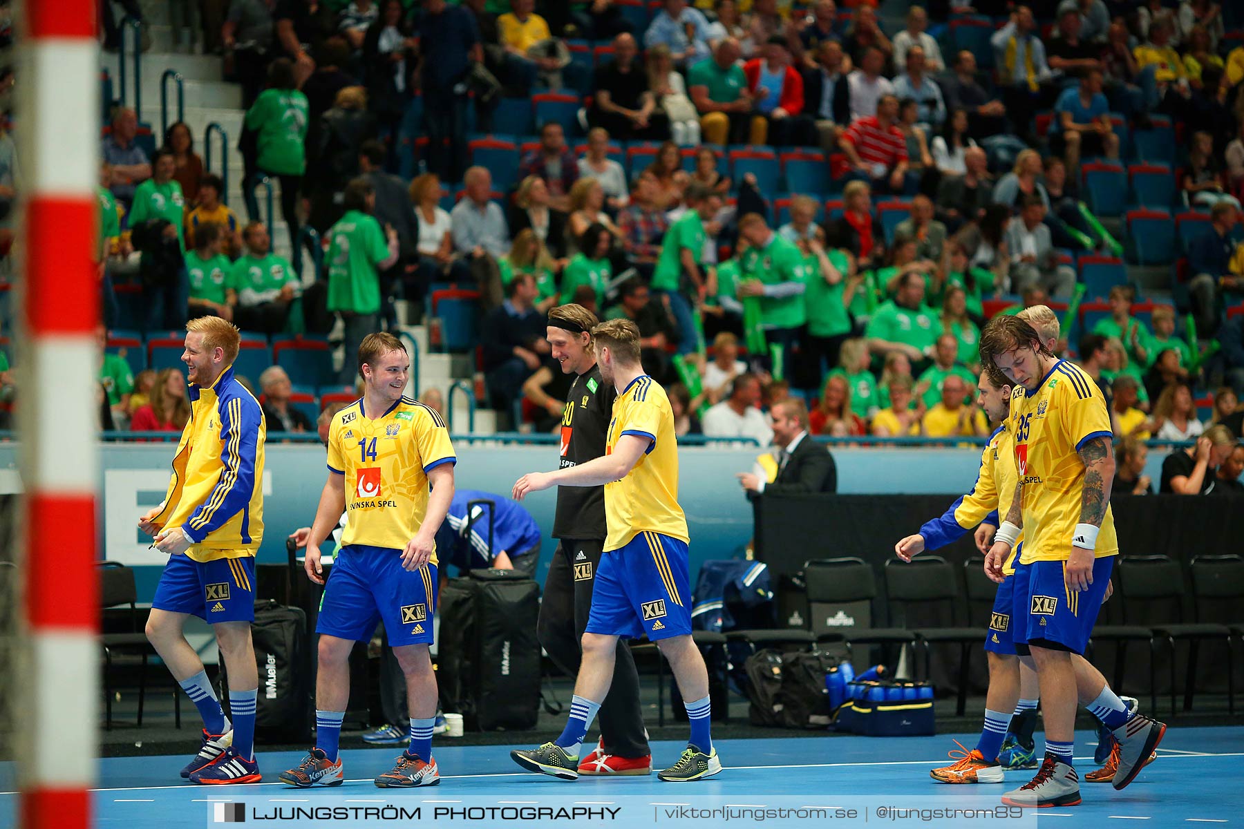 EM-kval Sverige-Slovakien 27-22,herr,Hovet,Stockholm,Sverige,Handboll,,2015,152508