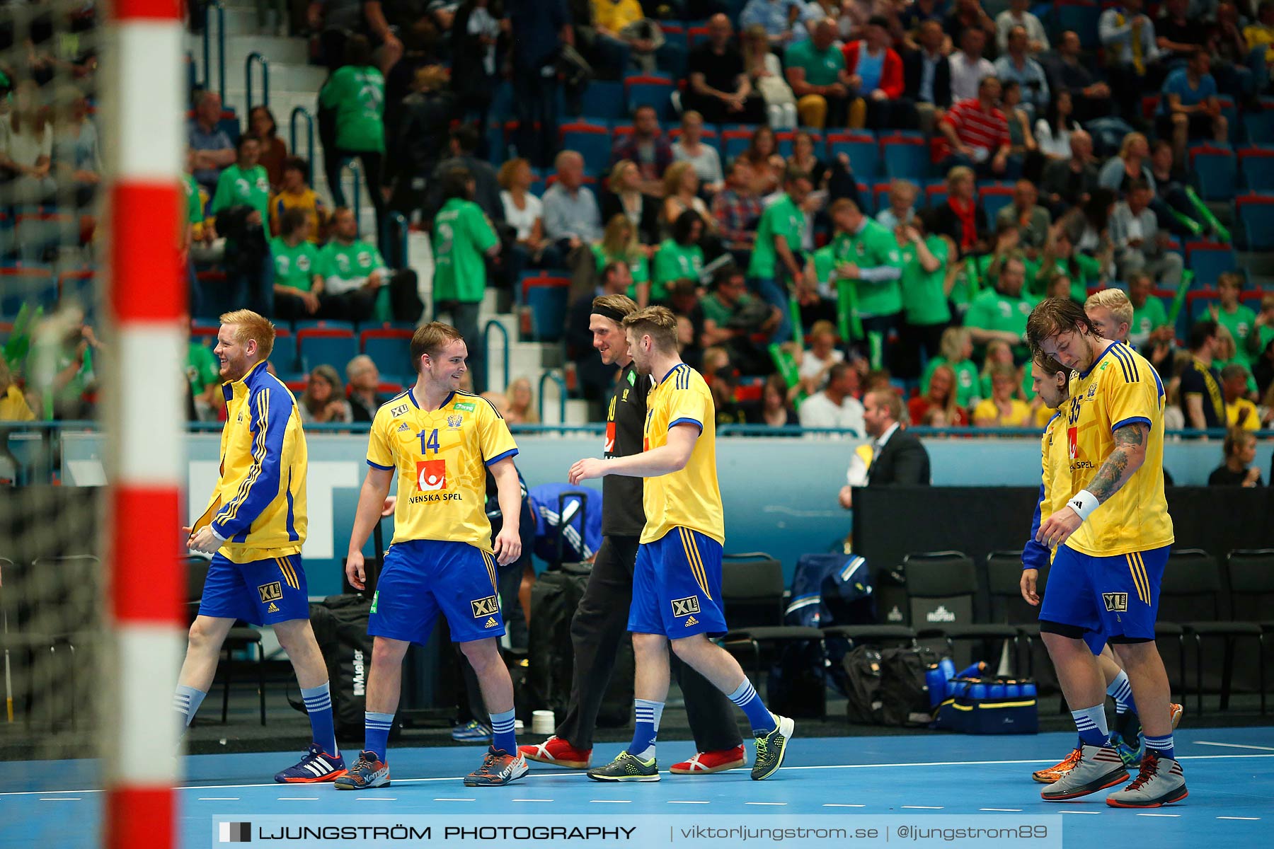 EM-kval Sverige-Slovakien 27-22,herr,Hovet,Stockholm,Sverige,Handboll,,2015,152509