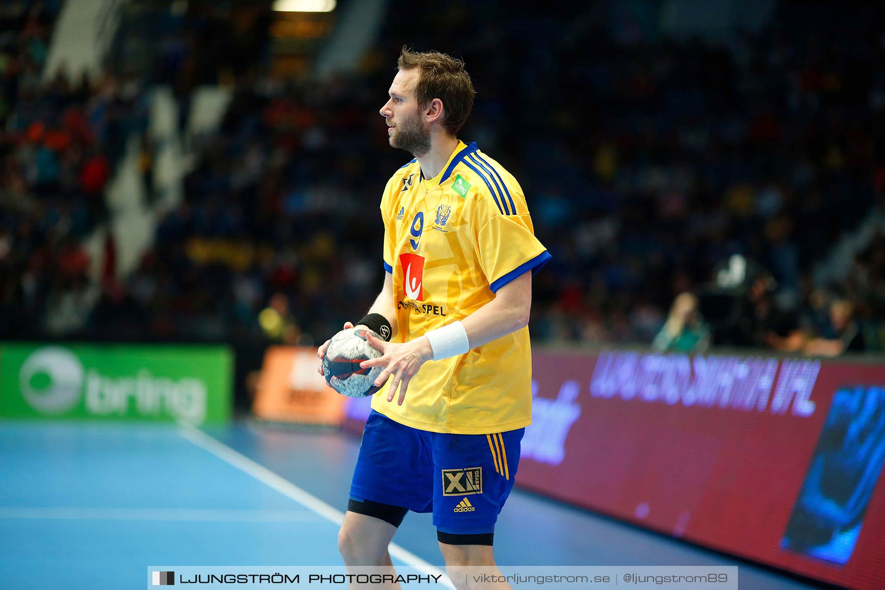 EM-kval Sverige-Slovakien 27-22,herr,Hovet,Stockholm,Sverige,Handboll,,2015,152575