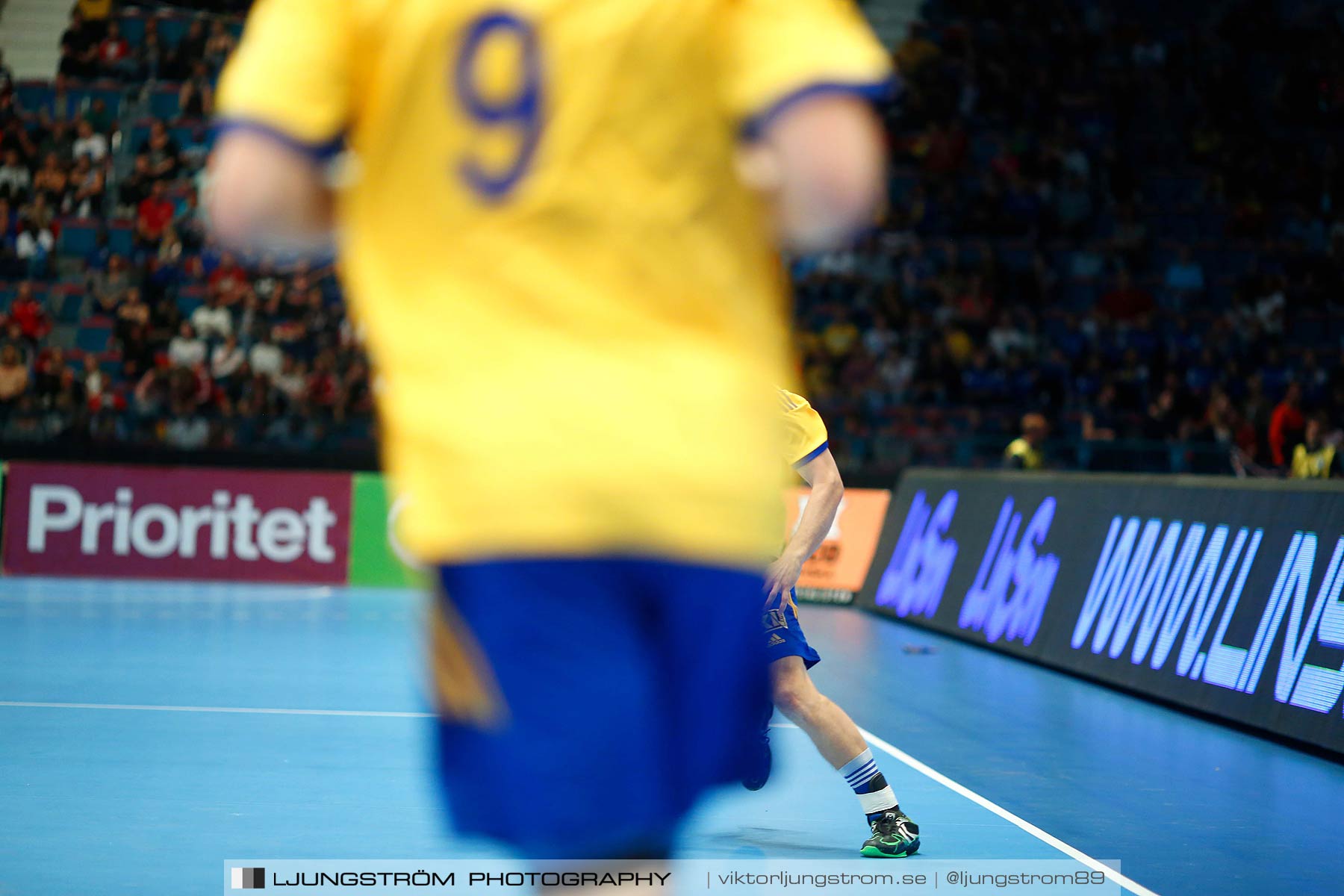 EM-kval Sverige-Slovakien 27-22,herr,Hovet,Stockholm,Sverige,Handboll,,2015,152581