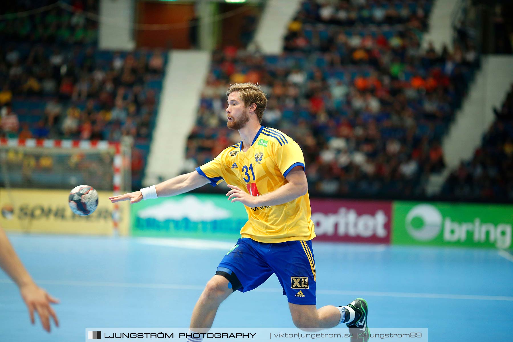 EM-kval Sverige-Slovakien 27-22,herr,Hovet,Stockholm,Sverige,Handboll,,2015,152582