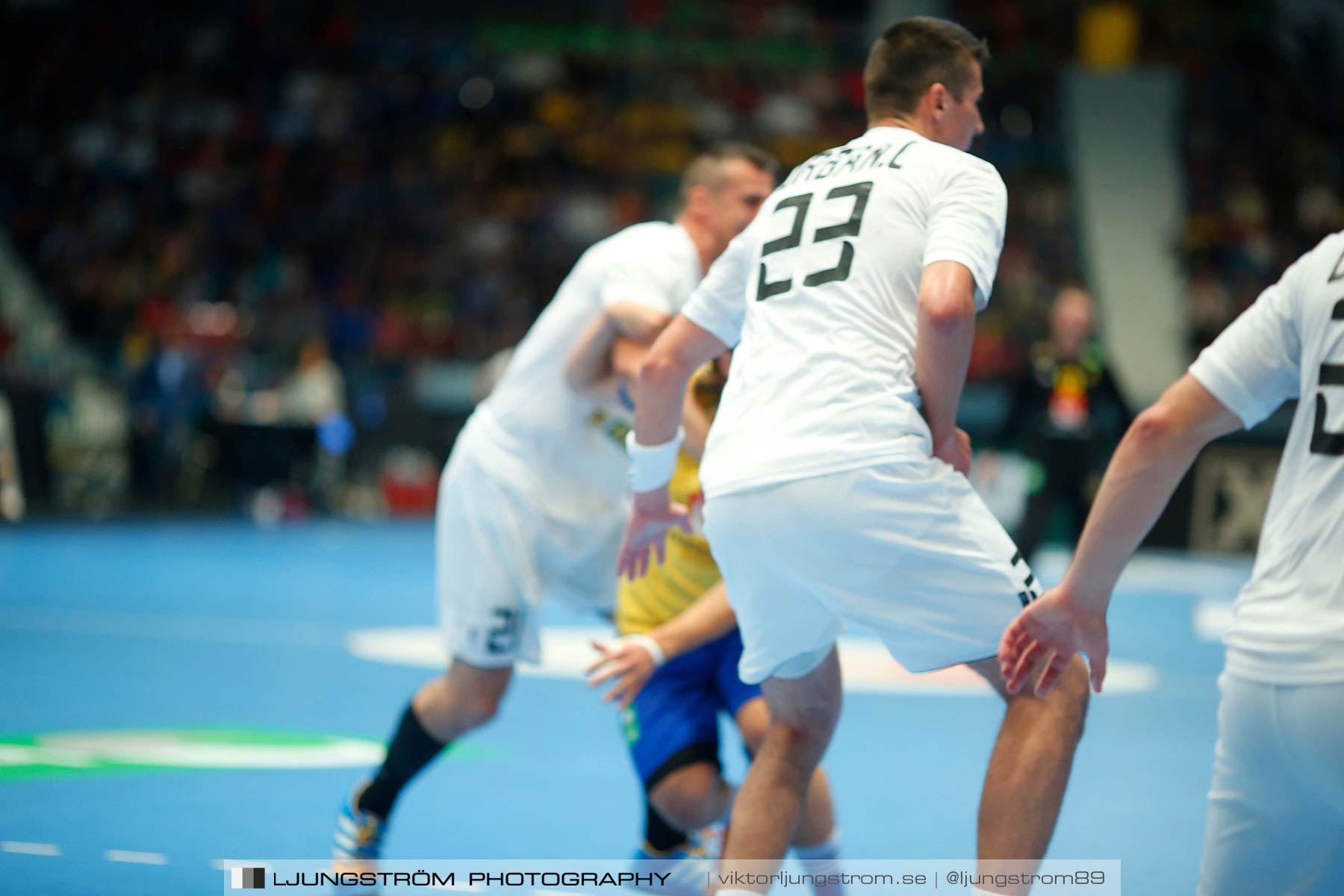 EM-kval Sverige-Slovakien 27-22,herr,Hovet,Stockholm,Sverige,Handboll,,2015,152609