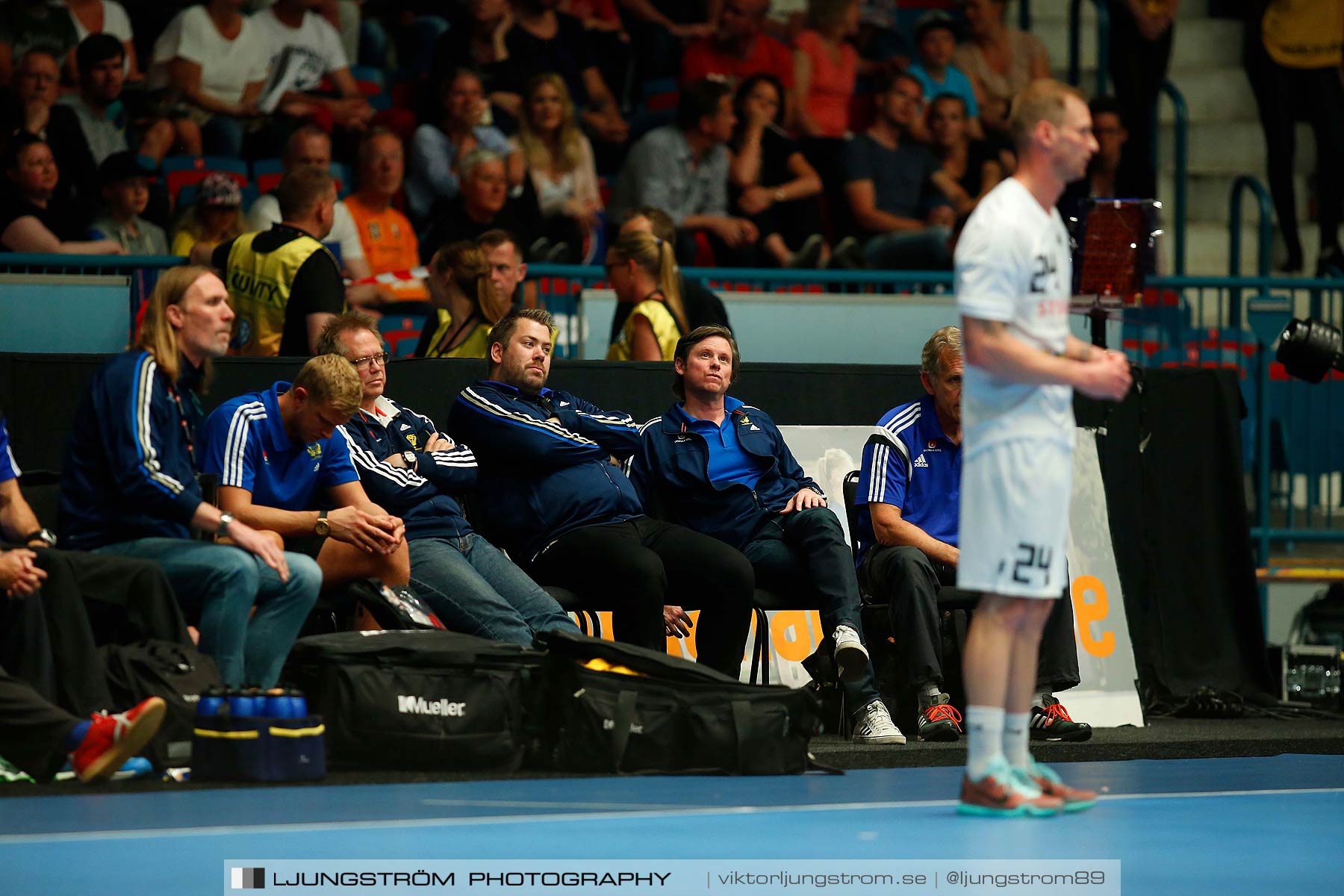 EM-kval Sverige-Slovakien 27-22,herr,Hovet,Stockholm,Sverige,Handboll,,2015,152662