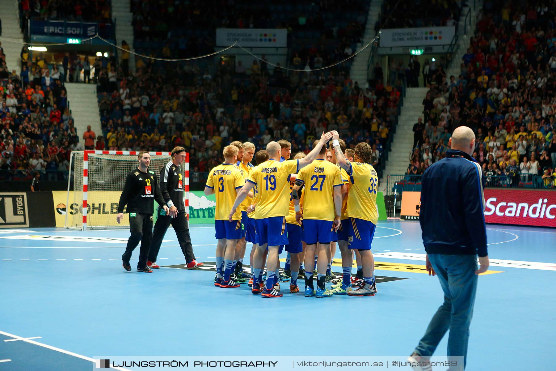 EM-kval Sverige-Slovakien 27-22,herr,Hovet,Stockholm,Sverige,Handboll,,2015,152963