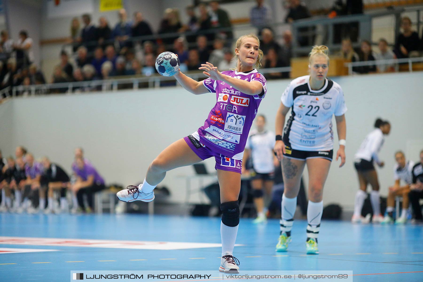 Skara HF-Boden Handboll IF 19-18,dam,Skara Idrottshall,Skara,Sverige,Handboll,,2017,153156