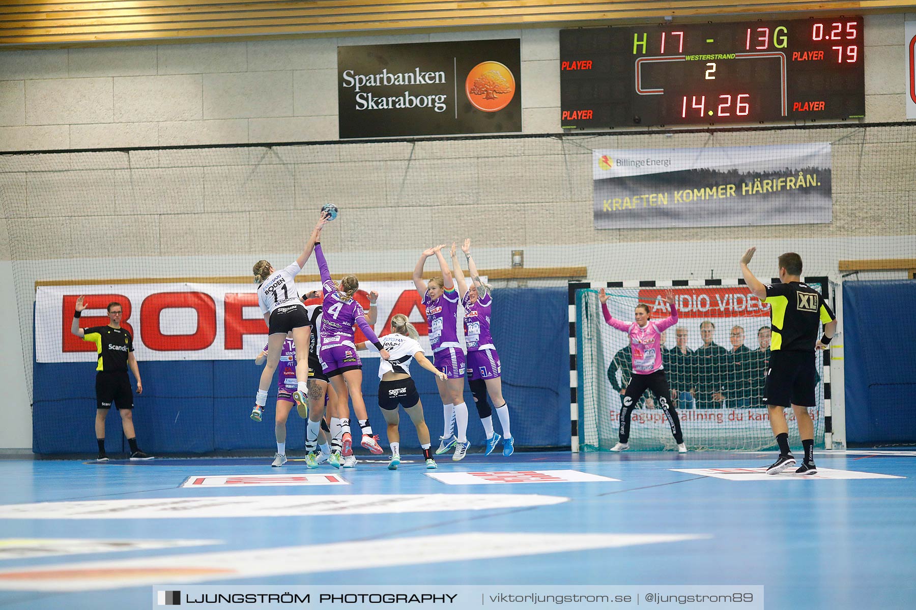 Skara HF-Boden Handboll IF 19-18,dam,Skara Idrottshall,Skara,Sverige,Handboll,,2017,153202