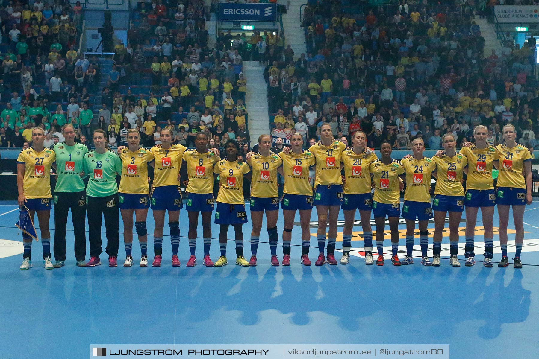 VM-kval Sverige-Kroatien 27-21,dam,Hovet,Stockholm,Sverige,Handboll,,2015,153423