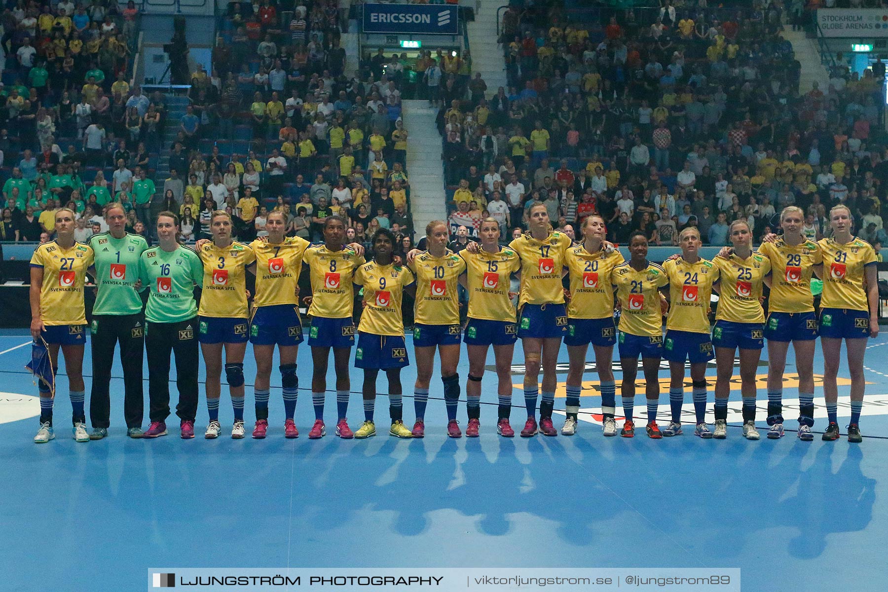 VM-kval Sverige-Kroatien 27-21,dam,Hovet,Stockholm,Sverige,Handboll,,2015,153425