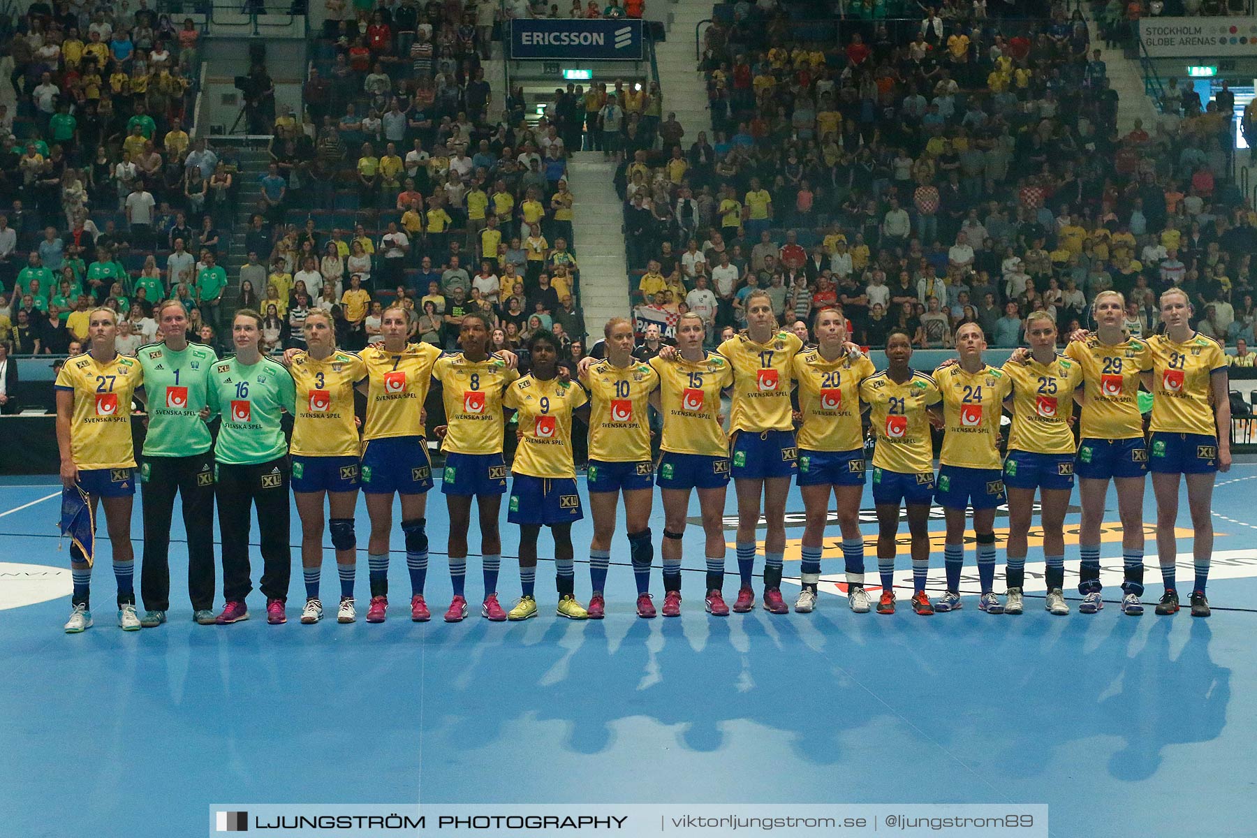 VM-kval Sverige-Kroatien 27-21,dam,Hovet,Stockholm,Sverige,Handboll,,2015,153426