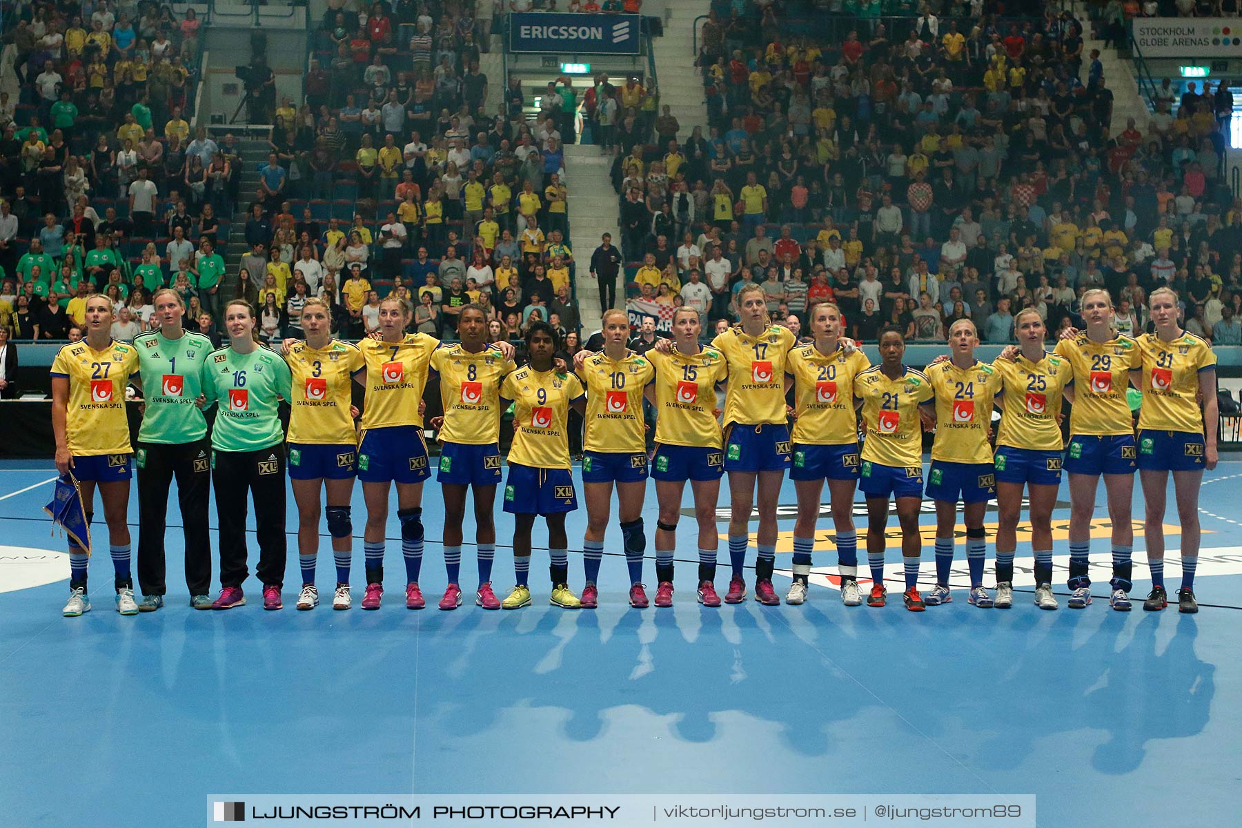 VM-kval Sverige-Kroatien 27-21,dam,Hovet,Stockholm,Sverige,Handboll,,2015,153430