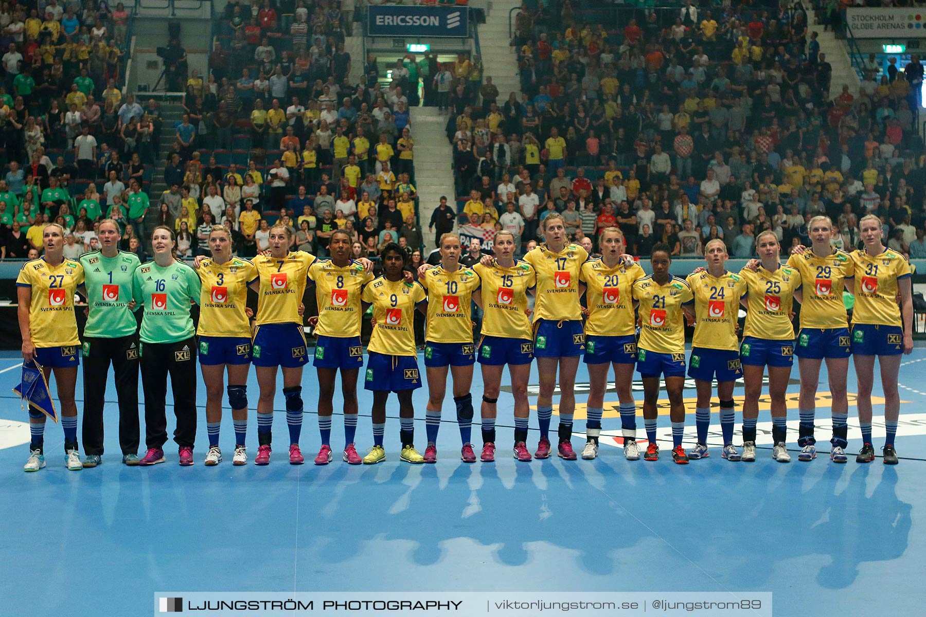 VM-kval Sverige-Kroatien 27-21,dam,Hovet,Stockholm,Sverige,Handboll,,2015,153433