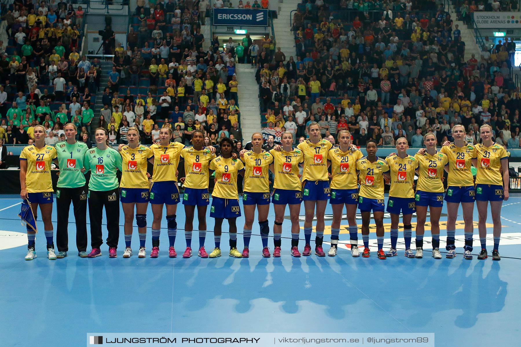 VM-kval Sverige-Kroatien 27-21,dam,Hovet,Stockholm,Sverige,Handboll,,2015,153436