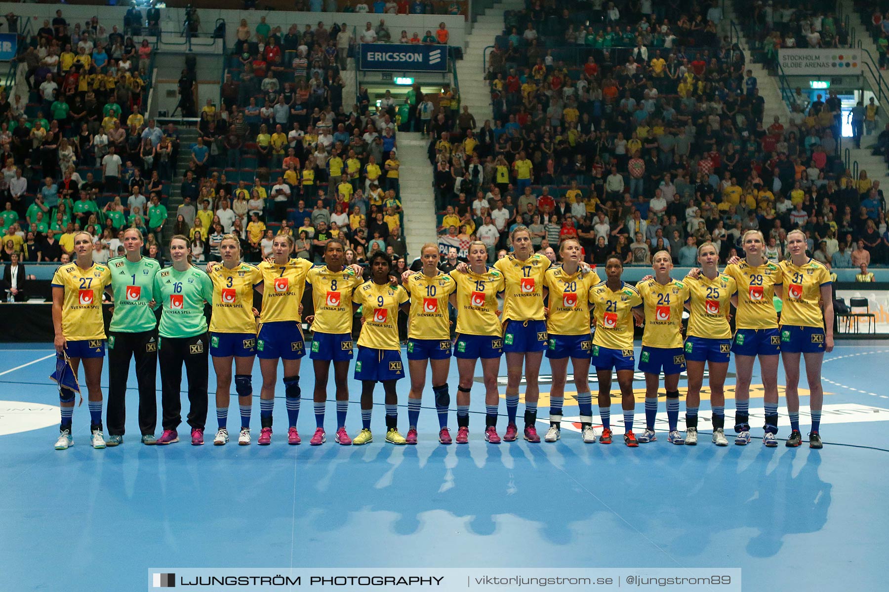 VM-kval Sverige-Kroatien 27-21,dam,Hovet,Stockholm,Sverige,Handboll,,2015,153440