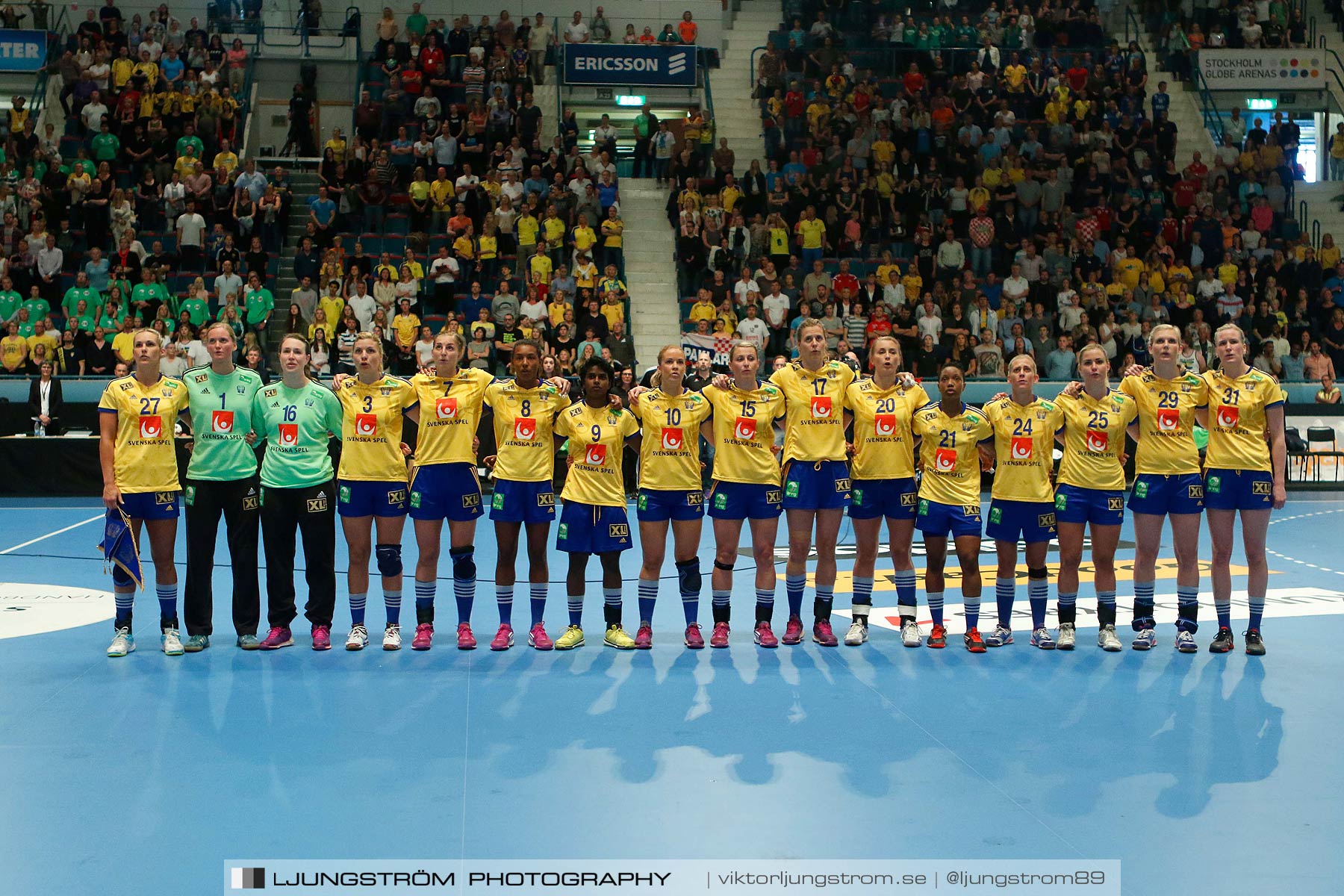 VM-kval Sverige-Kroatien 27-21,dam,Hovet,Stockholm,Sverige,Handboll,,2015,153444