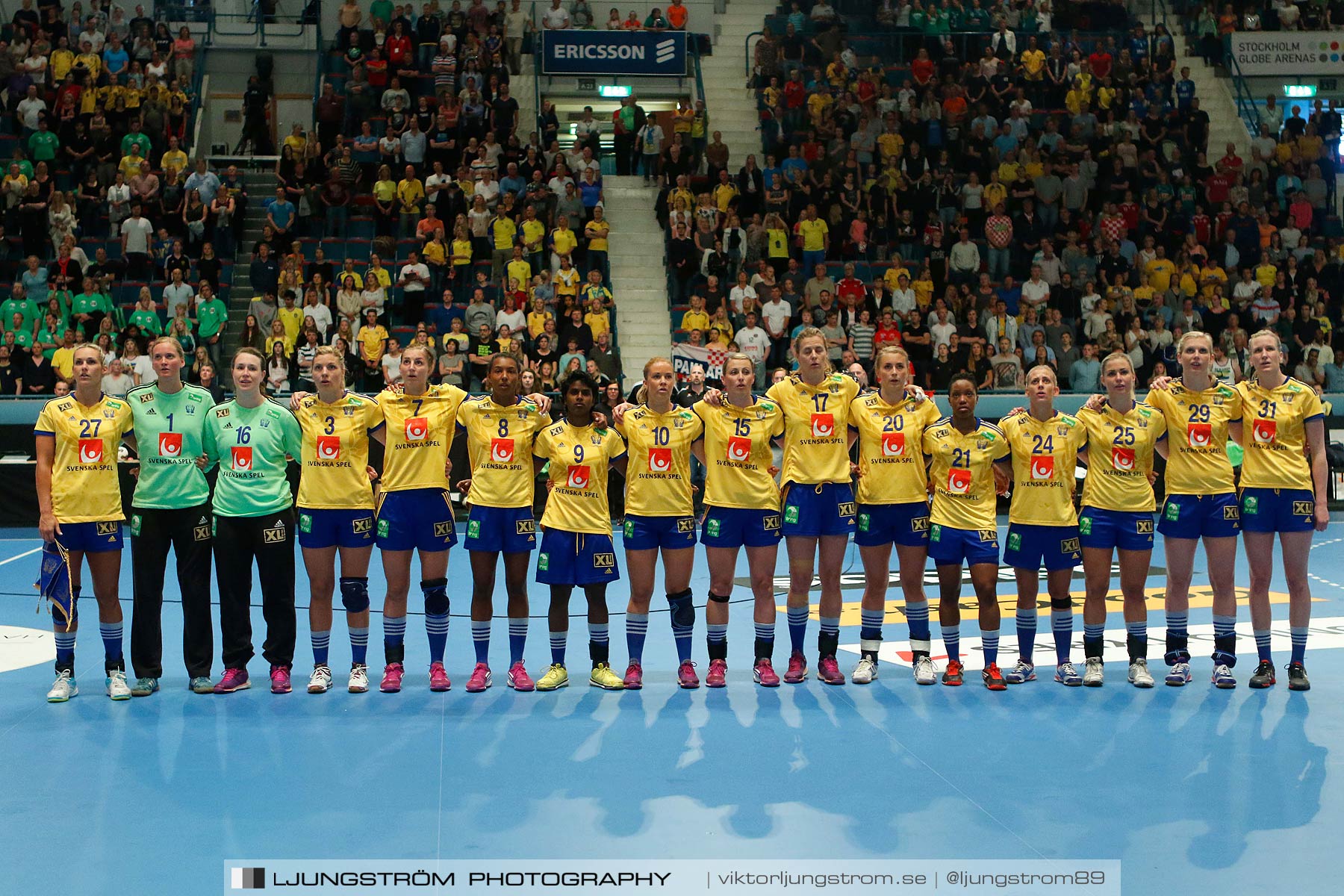 VM-kval Sverige-Kroatien 27-21,dam,Hovet,Stockholm,Sverige,Handboll,,2015,153447