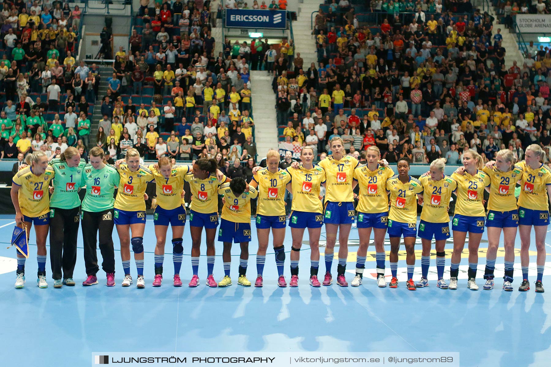 VM-kval Sverige-Kroatien 27-21,dam,Hovet,Stockholm,Sverige,Handboll,,2015,153448