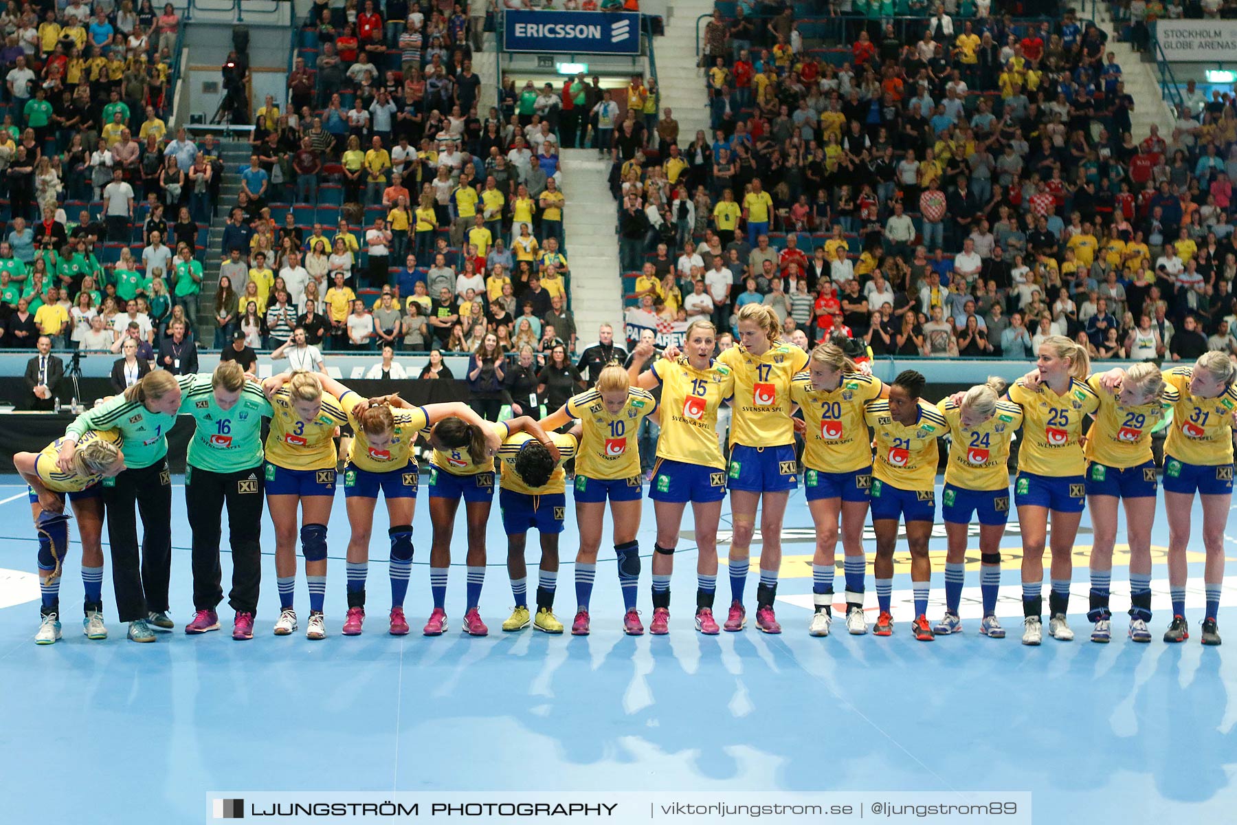 VM-kval Sverige-Kroatien 27-21,dam,Hovet,Stockholm,Sverige,Handboll,,2015,153451