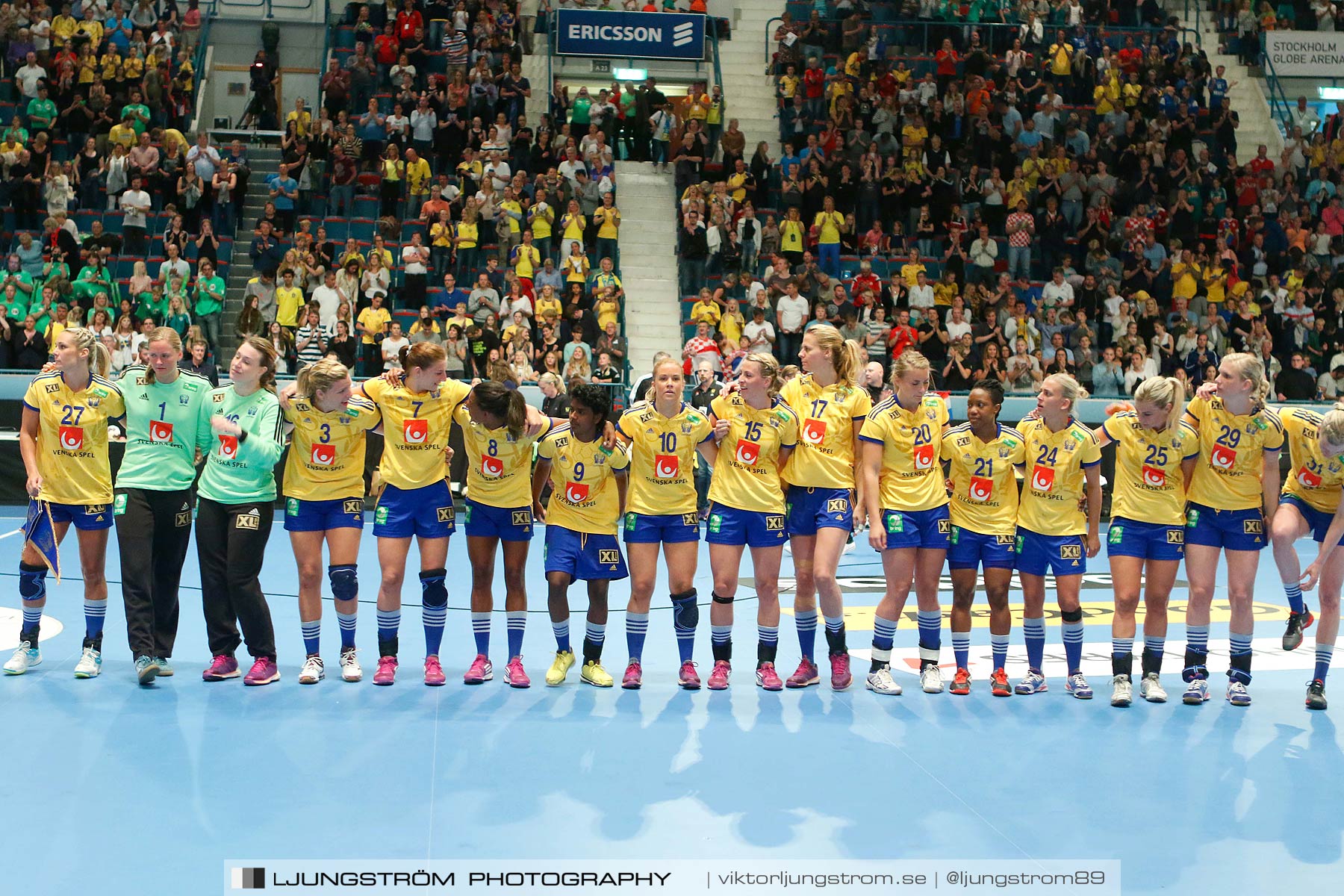 VM-kval Sverige-Kroatien 27-21,dam,Hovet,Stockholm,Sverige,Handboll,,2015,153466