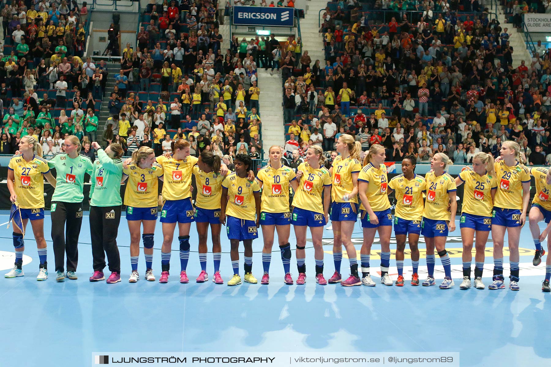 VM-kval Sverige-Kroatien 27-21,dam,Hovet,Stockholm,Sverige,Handboll,,2015,153468