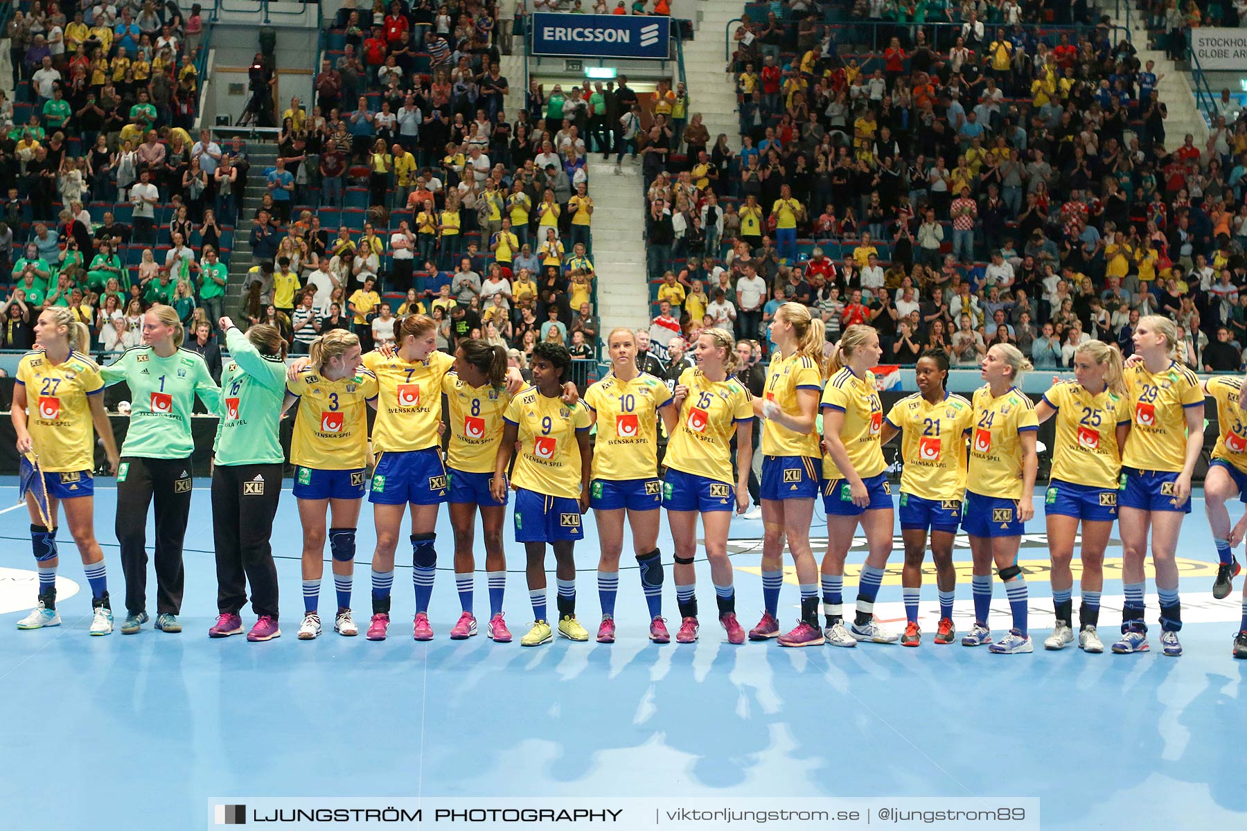 VM-kval Sverige-Kroatien 27-21,dam,Hovet,Stockholm,Sverige,Handboll,,2015,153469