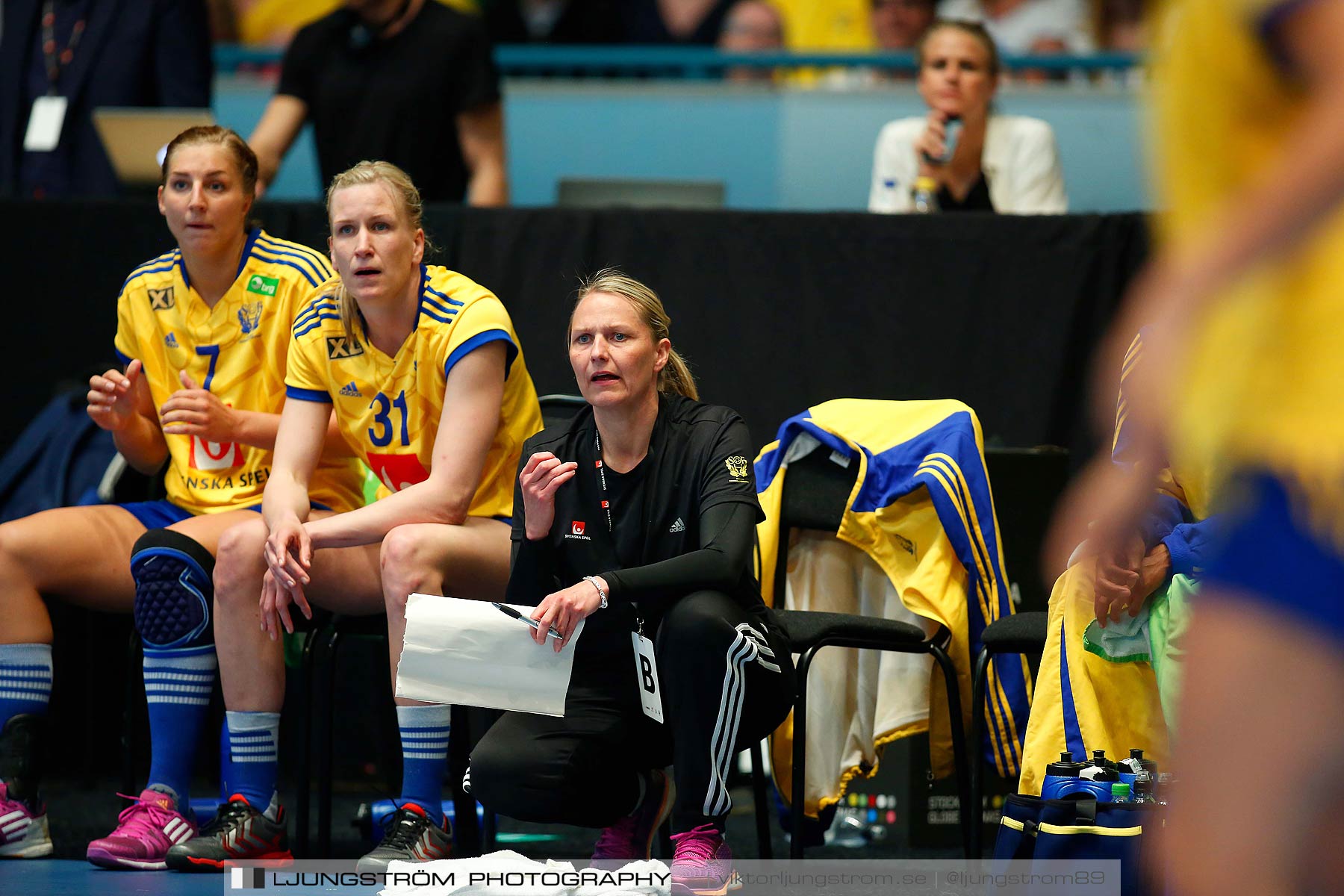 VM-kval Sverige-Kroatien 27-21,dam,Hovet,Stockholm,Sverige,Handboll,,2015,153486