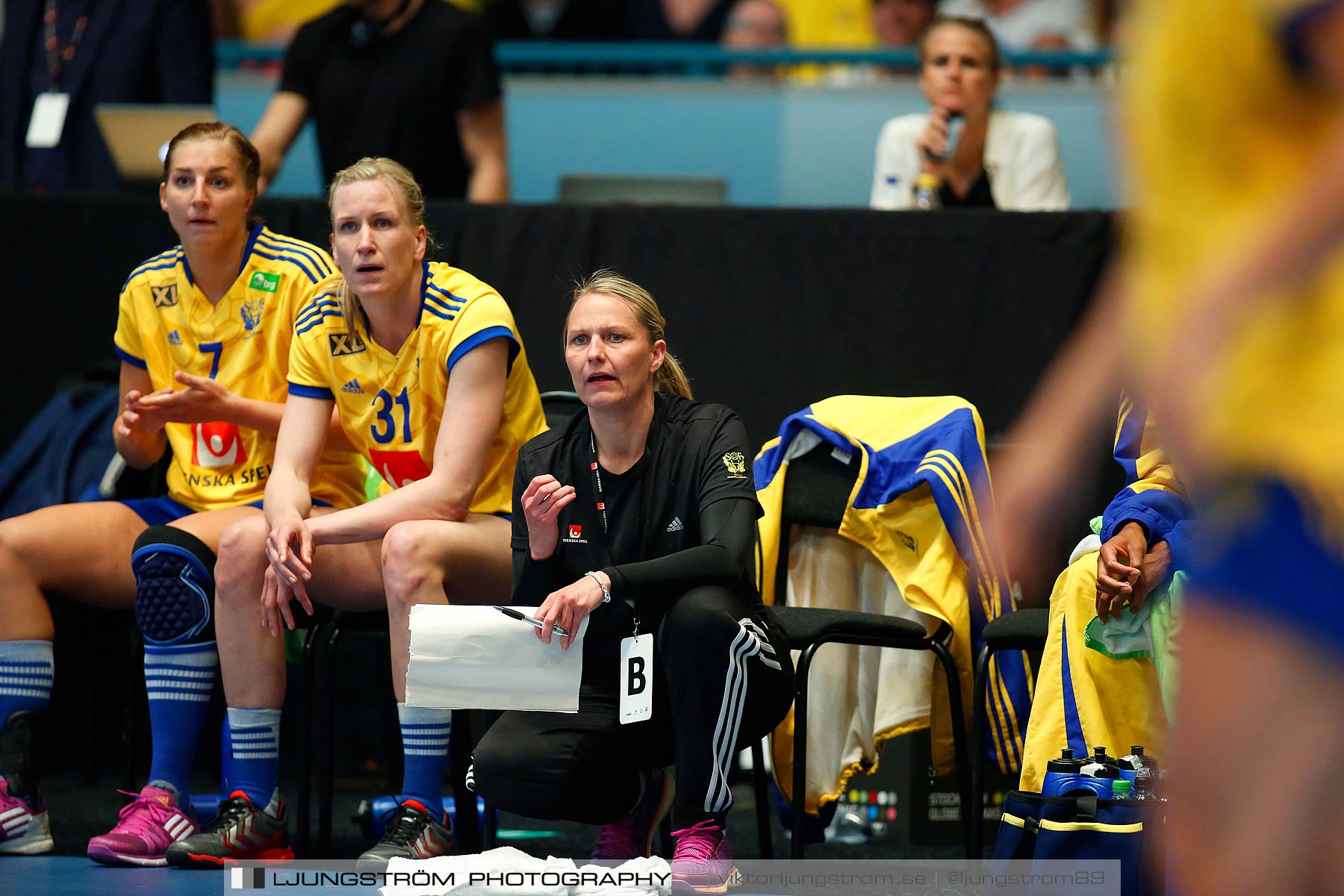 VM-kval Sverige-Kroatien 27-21,dam,Hovet,Stockholm,Sverige,Handboll,,2015,153487